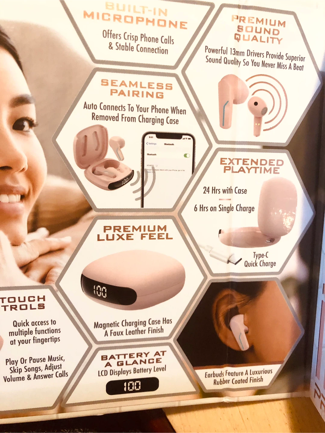 NEW Simply Tech Luxe Pro Wireless Earbuds - photo 5