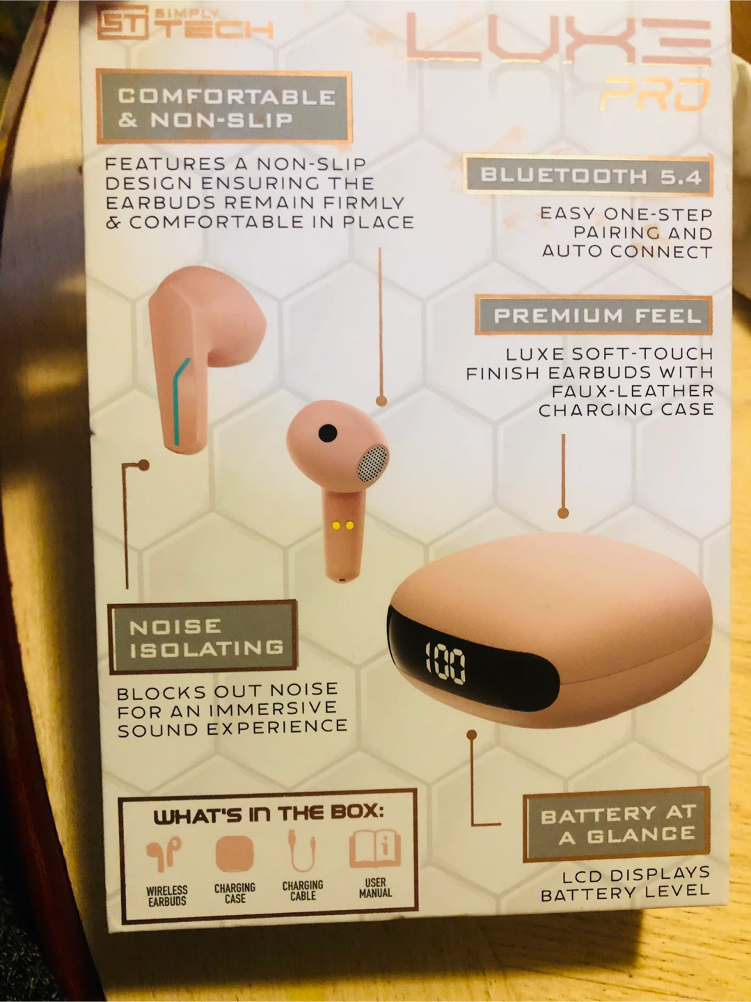 NEW Simply Tech Luxe Pro Wireless Earbuds - photo 2