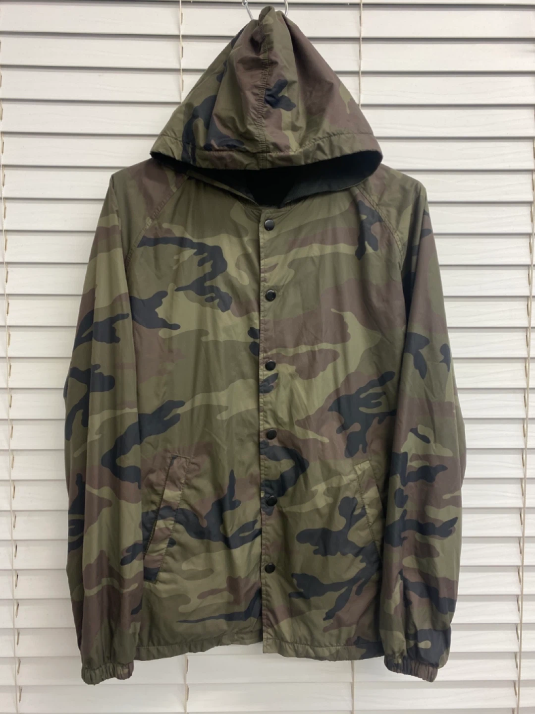 OBEY Camo Hooded Windbreaker Jacket Size - Small - photo 3