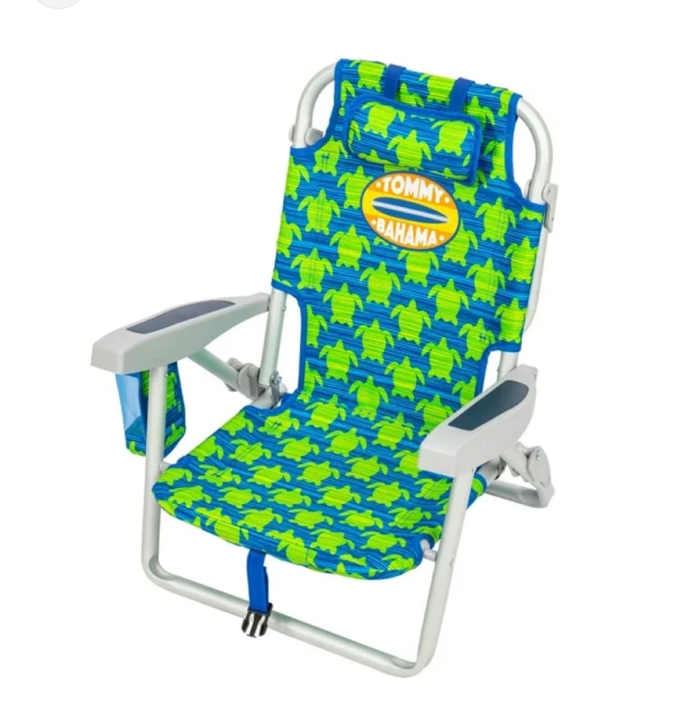 New Tommy Bahama 5 Position Recliner Kids Backpack Beach Chair