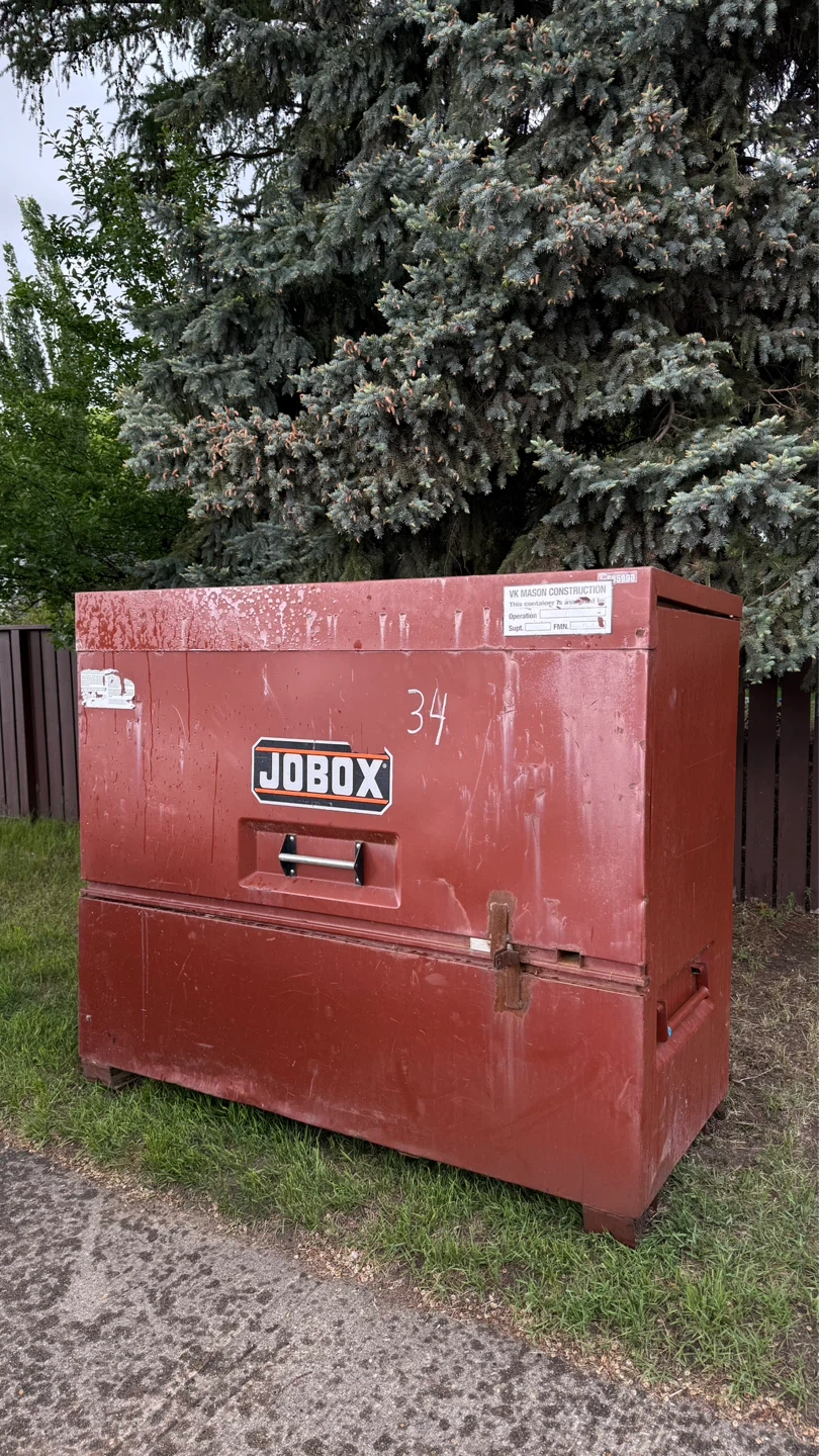 JOBOX 74”x35”x60” piano door tool storage