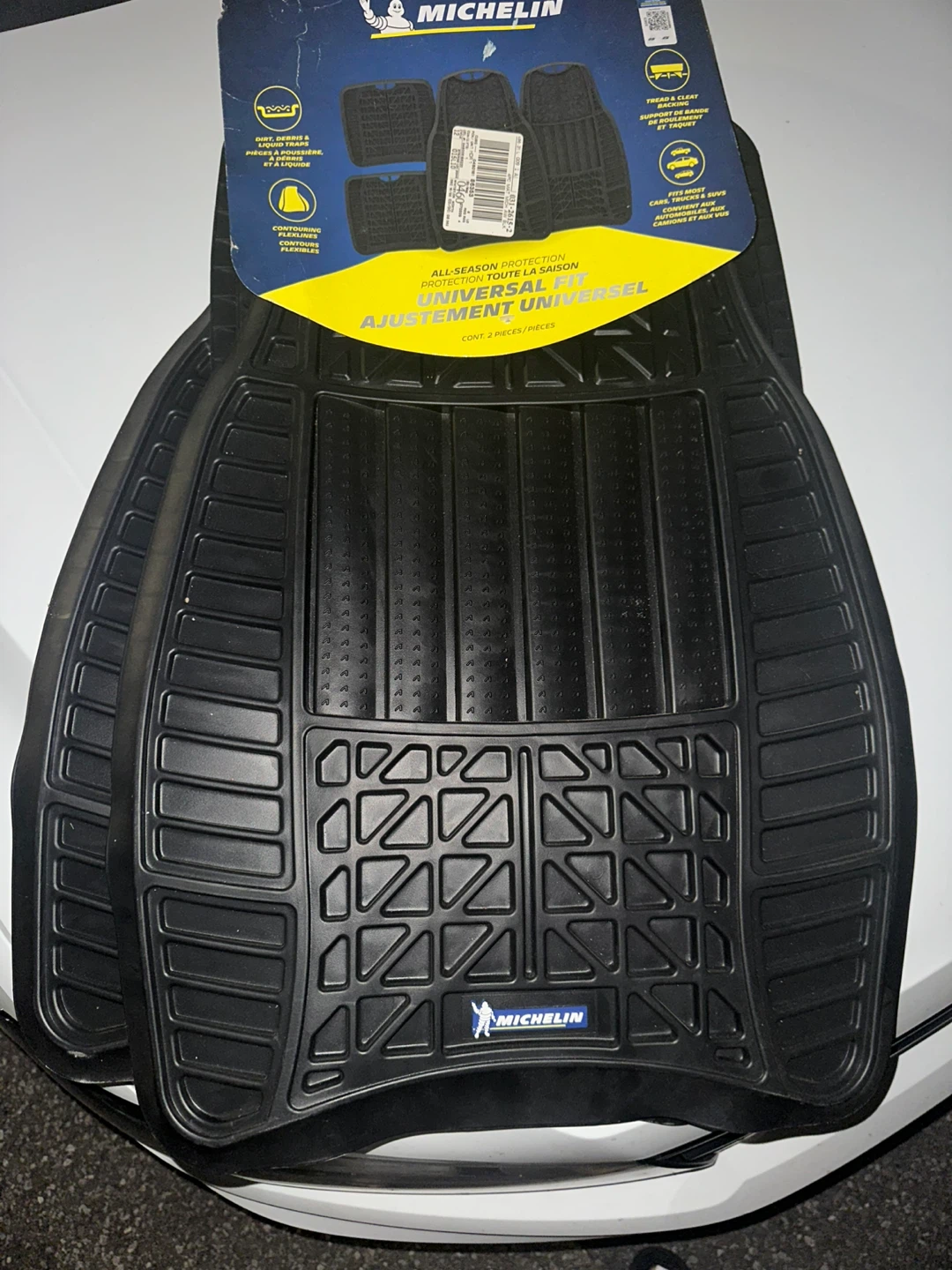 Michelin All-Season Universal Floor Mats (2 Pieces)