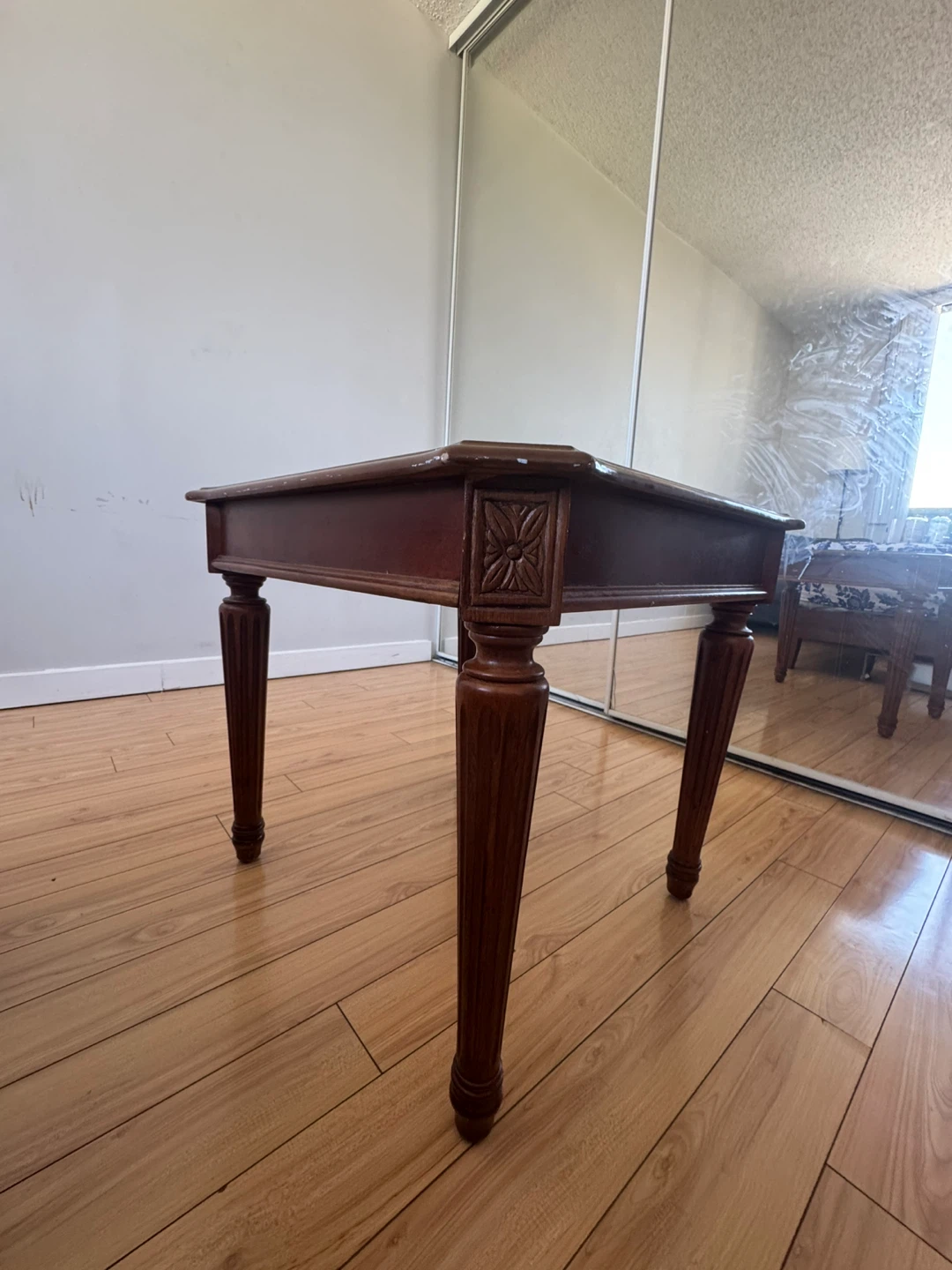 Vintage Wooden End Table