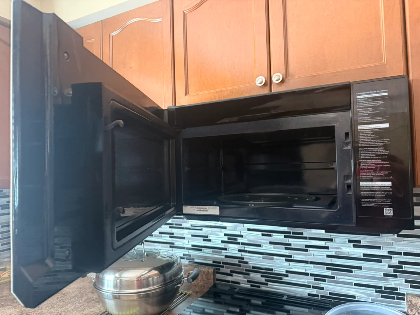 Samsung Over-the-Range Microwave - photo 3
