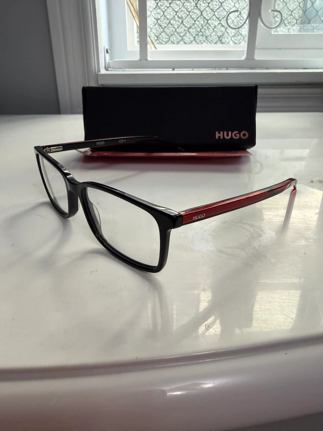 Hugo Boss Eyeglasses with Case