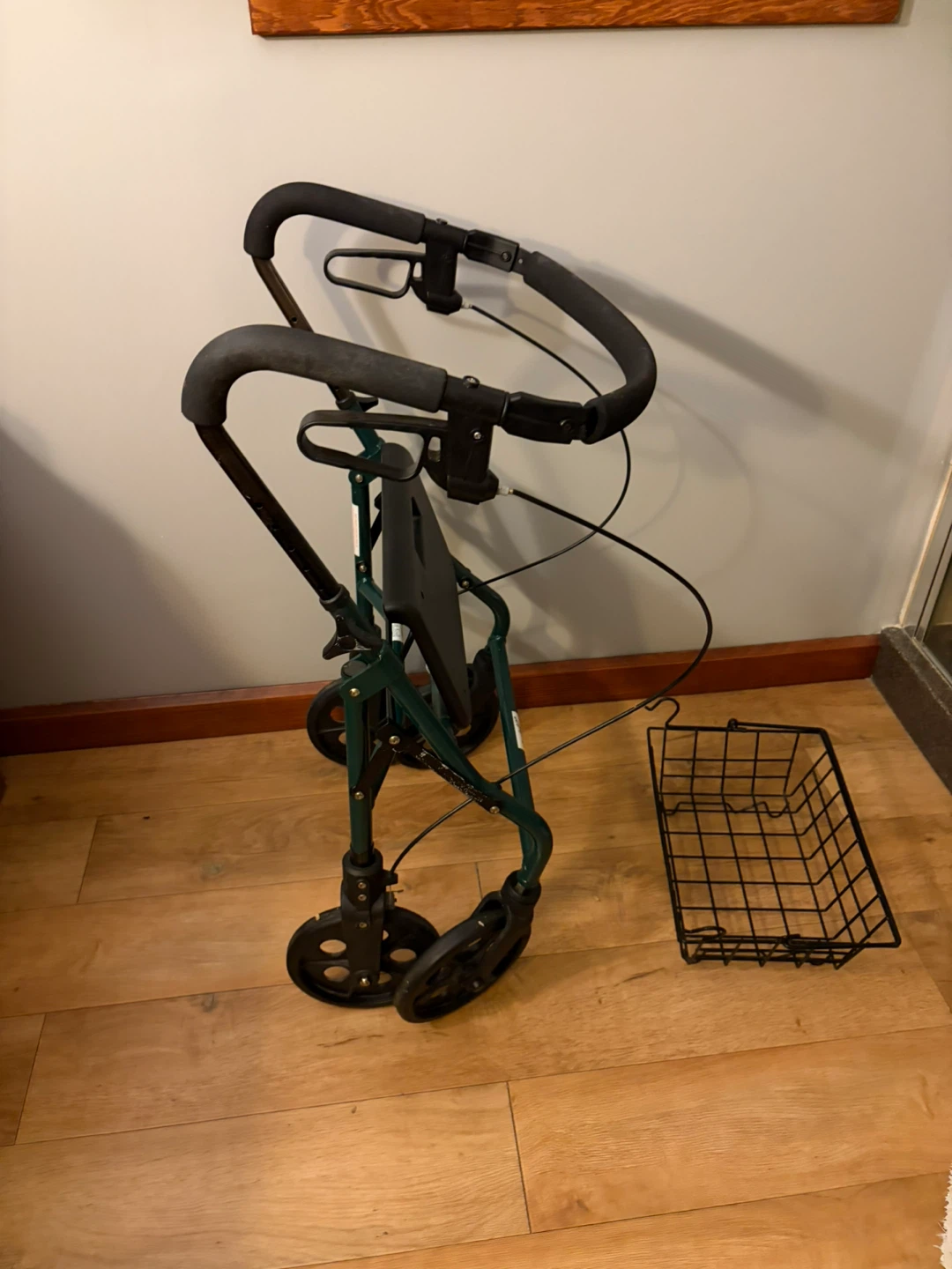 Green Walker with Seat and Basket - photo 4
