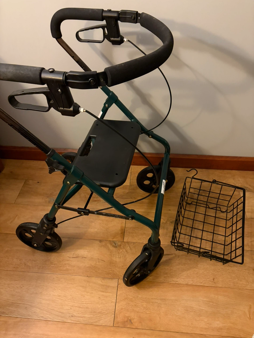 Green Walker with Seat and Basket - photo 3