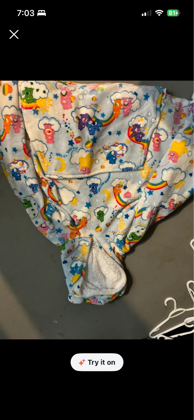 Oodie Original Licensed Care Bears Clouds Hoodie - photo 3
