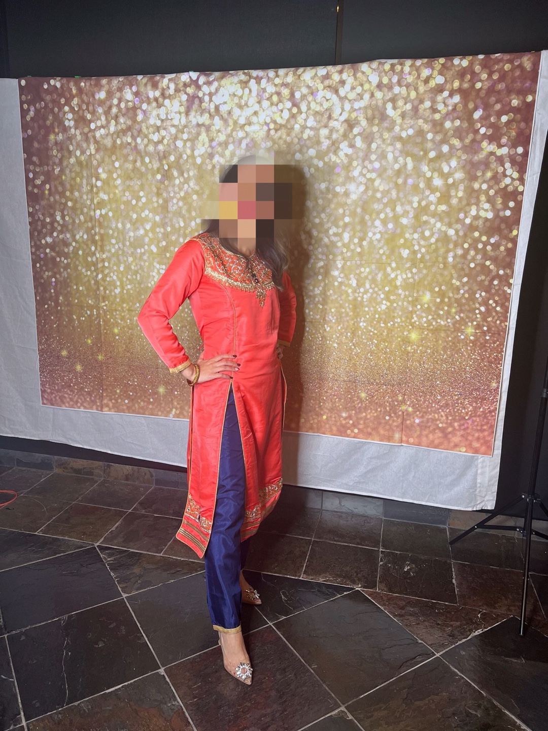 Indian Salwar Kameez Dupatta Set
