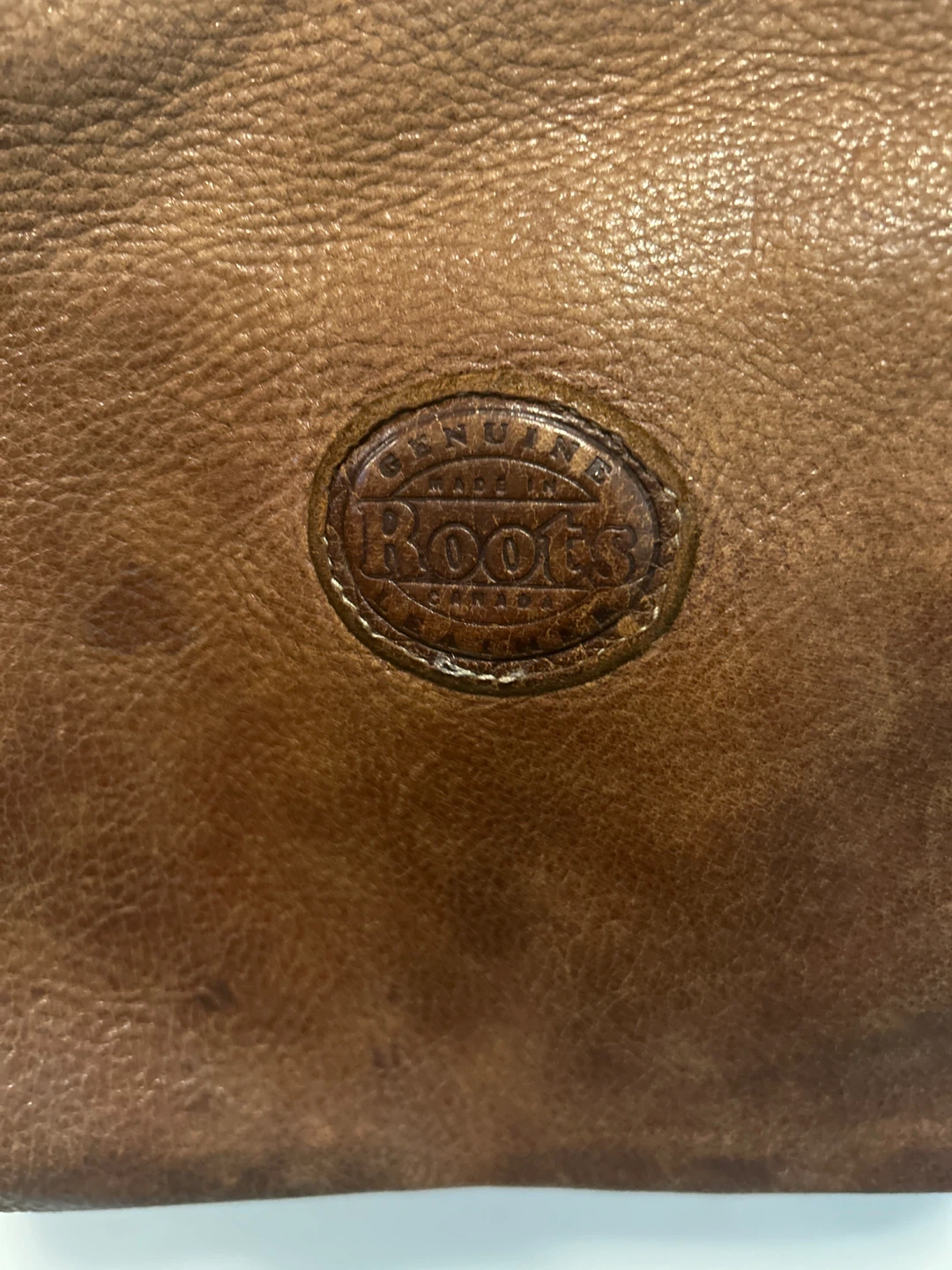 Roots Brown Leather Crossbody Bag - photo 3