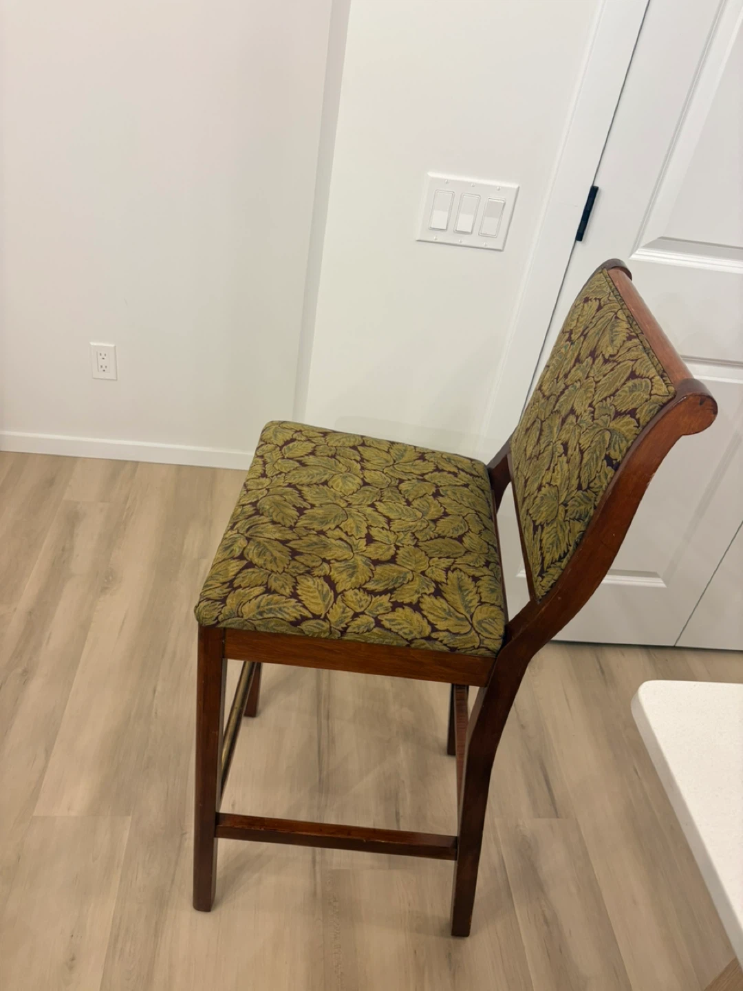 Set of 3 Vintage Counter Height Bar Stools