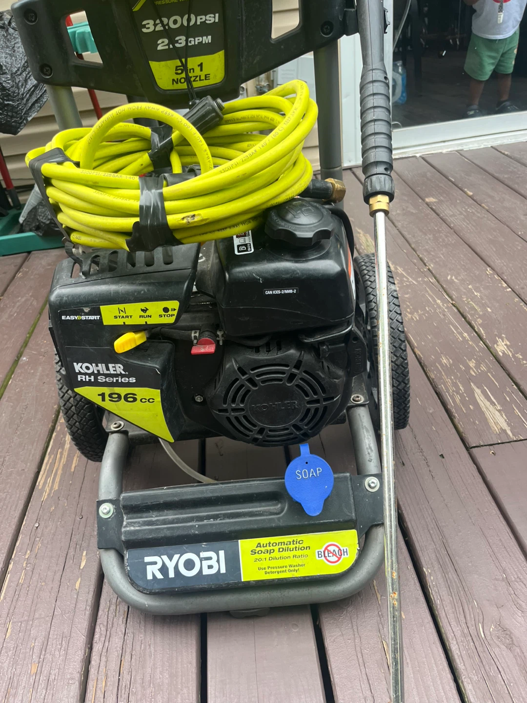 Ryobi 3200 PSI Gas Pressure Washer - photo 3