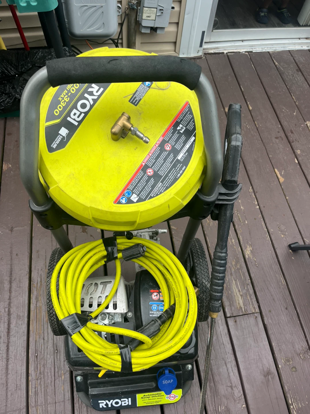 Ryobi 3200 PSI Gas Pressure Washer - photo 2