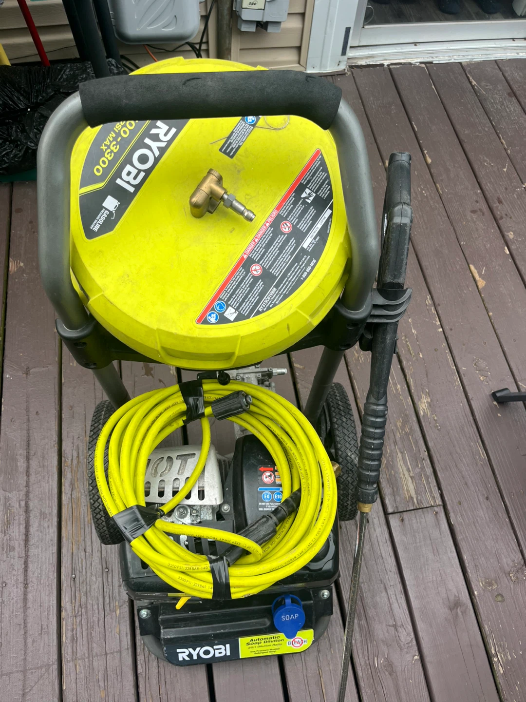Ryobi 3200 PSI Gas Pressure Washer