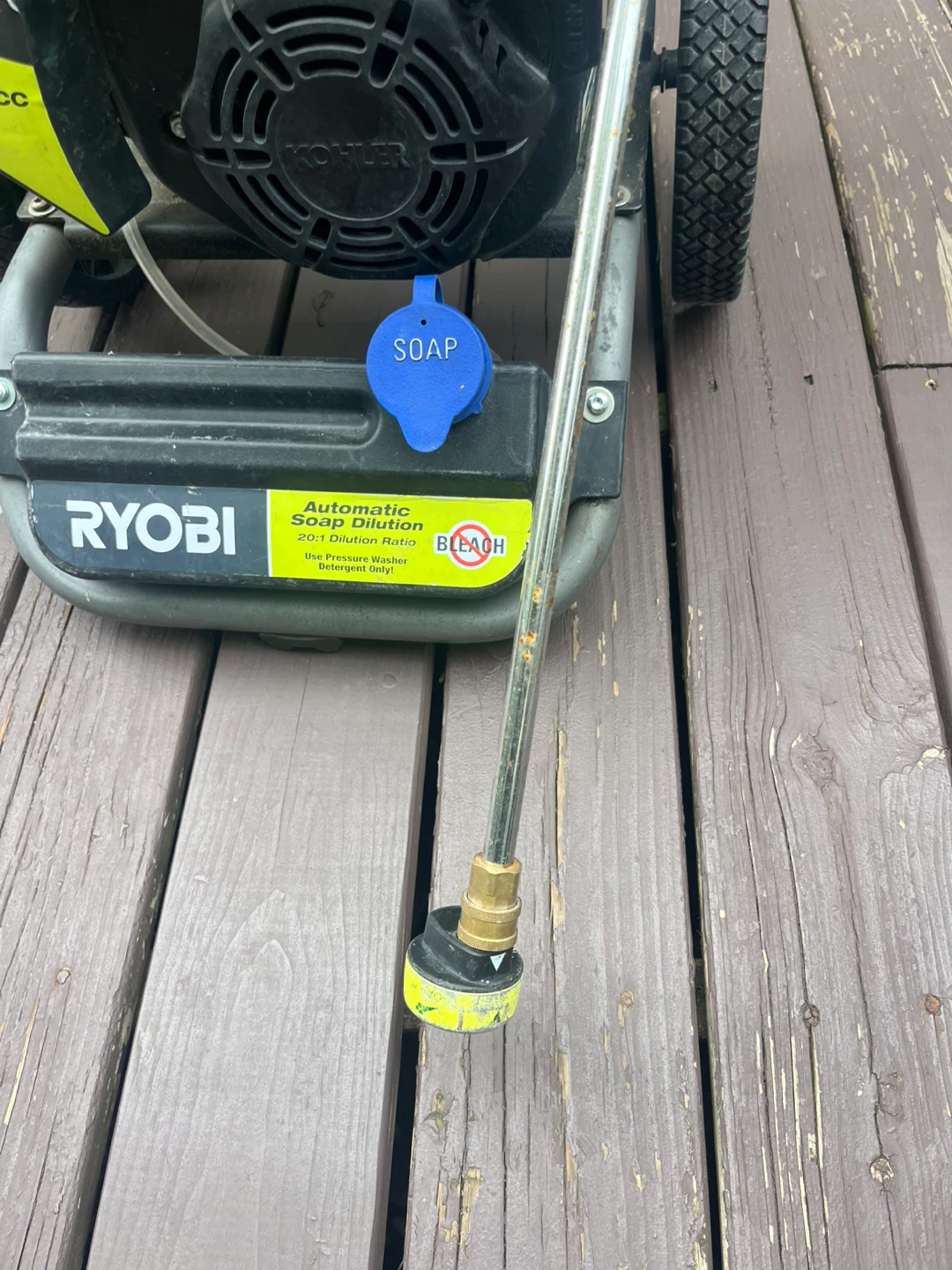 Ryobi 3200 PSI Gas Pressure Washer - photo 5