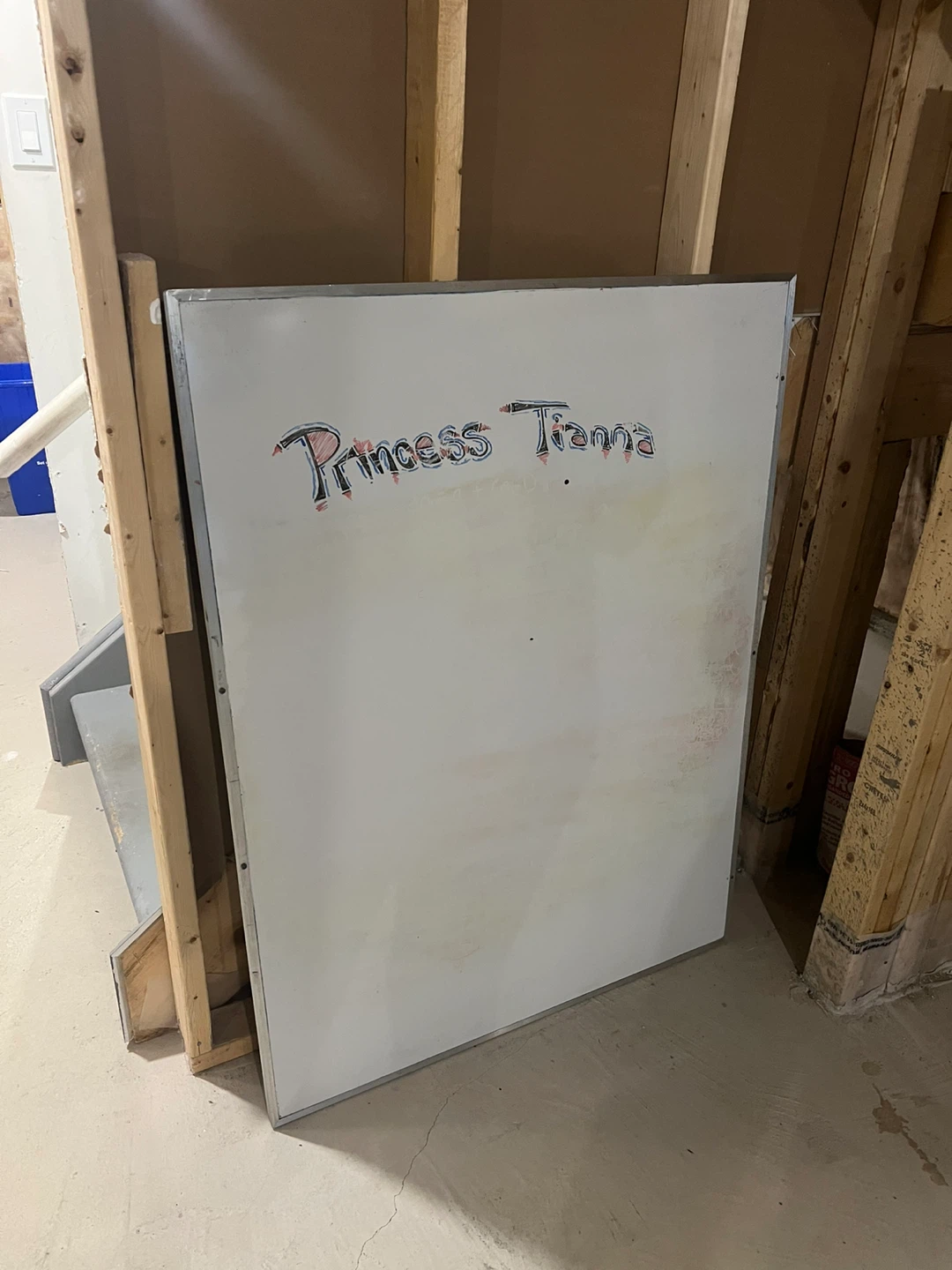 Whiteboard with Magnets