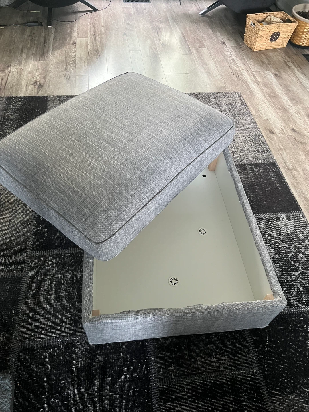 IKEA KIVIK Footstool with Storage - photo 4