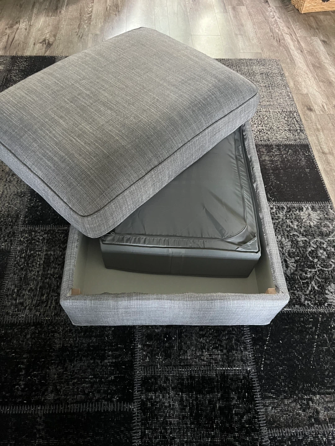 IKEA KIVIK Footstool with Storage - photo 3