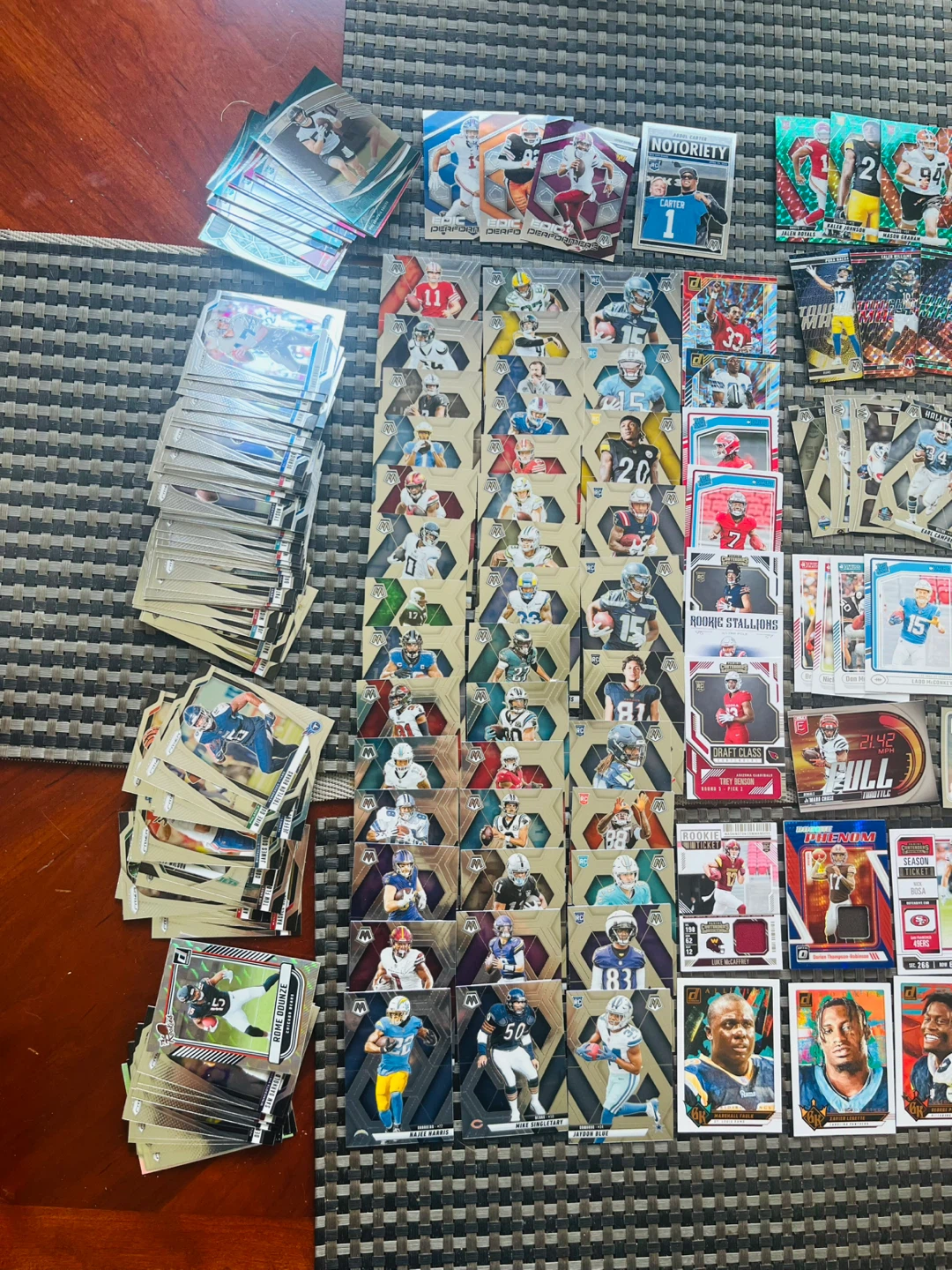 NFL over 300 Football trading cards Panini, Upper Deck - photo 2