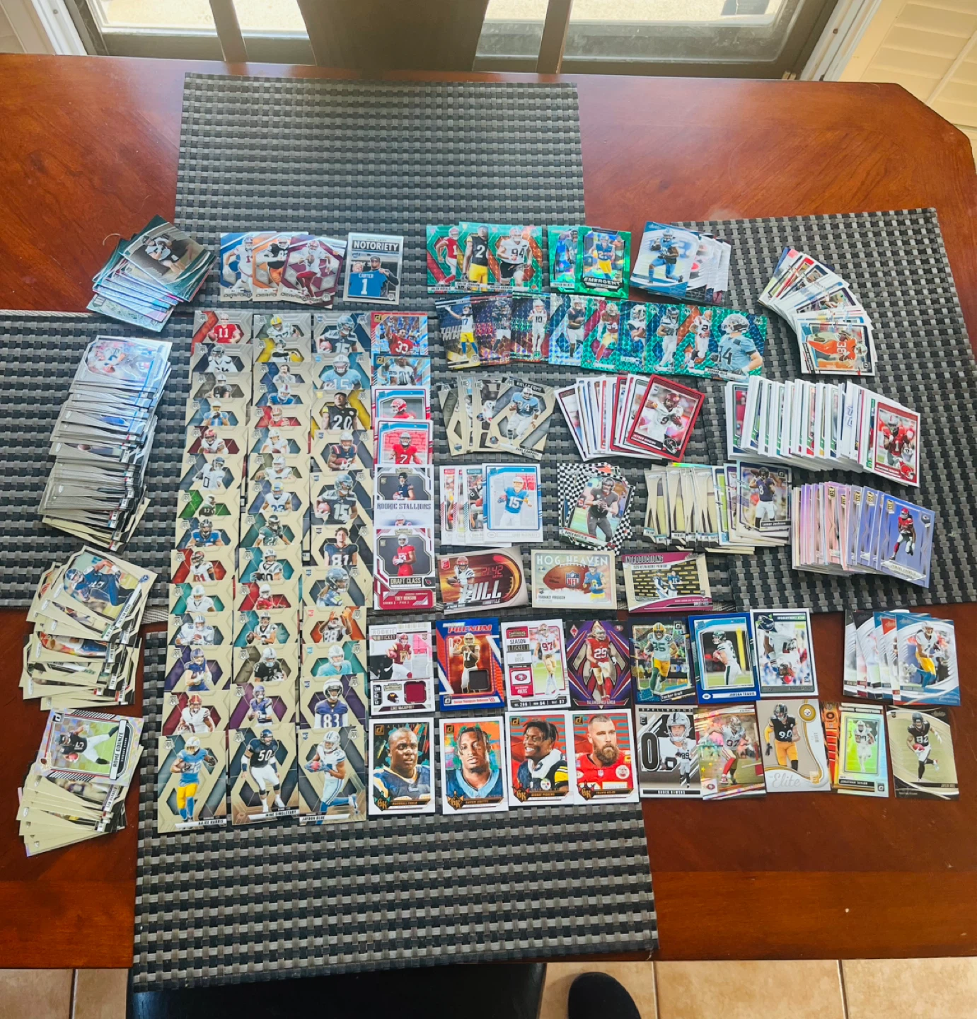 NFL over 300 Football trading cards Panini, Upper Deck