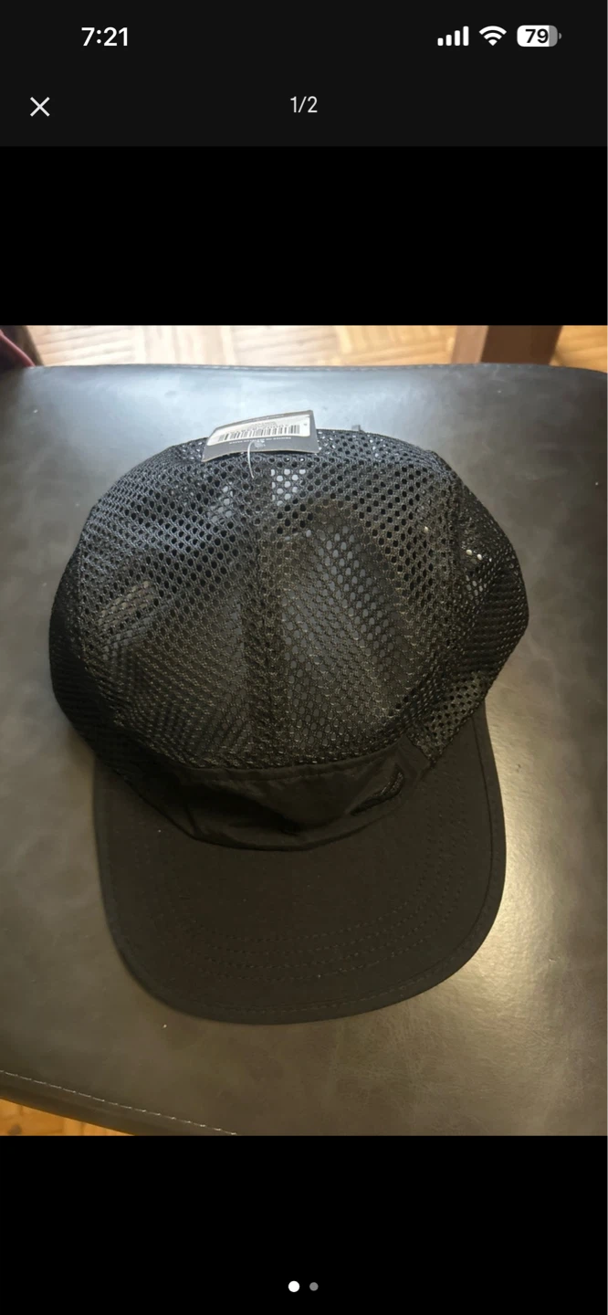 Topo Designs Hat black mesh