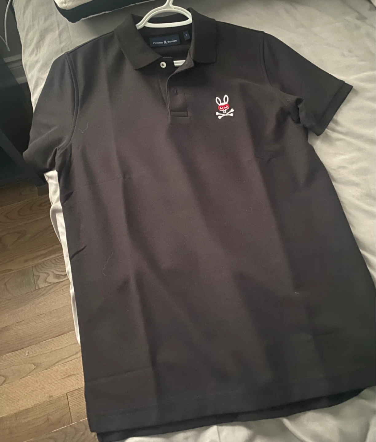 Psycho Bunny Black Polo Shirt - Size S Men’s