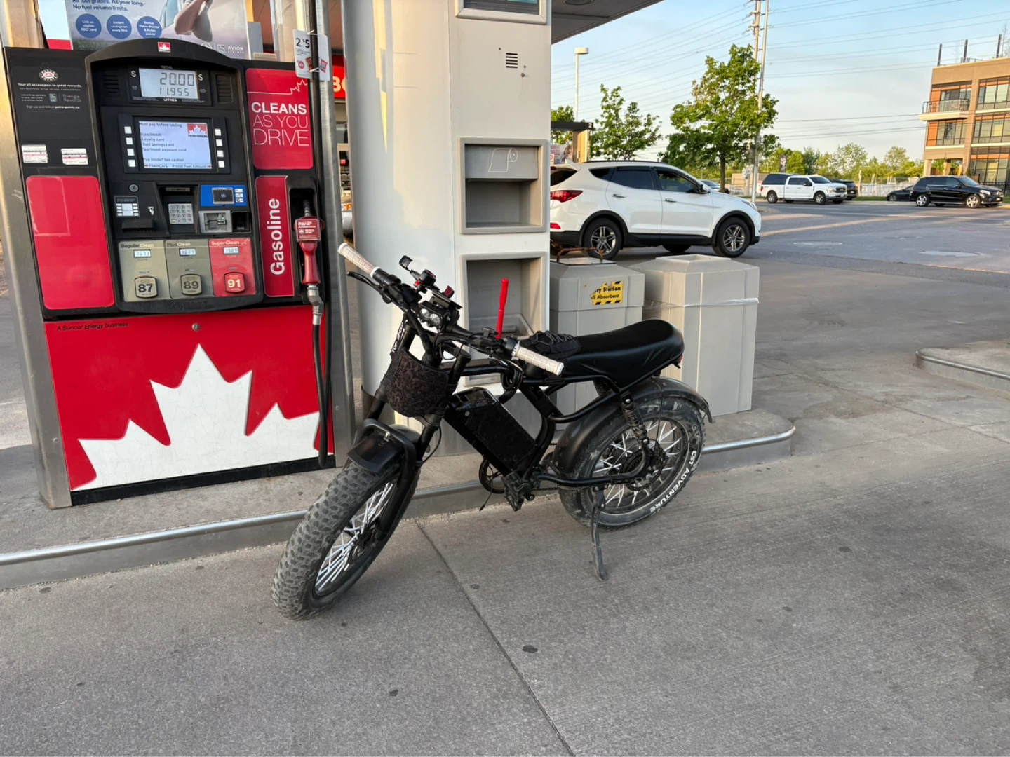 Black Fat Tire Electric Bike - photo 3