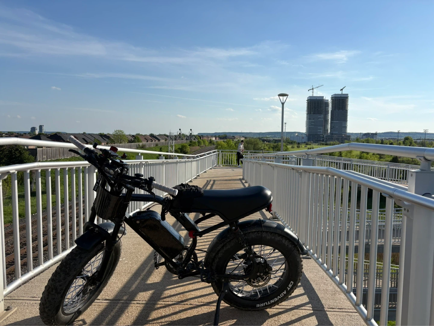 Black Fat Tire Electric Bike - photo 5