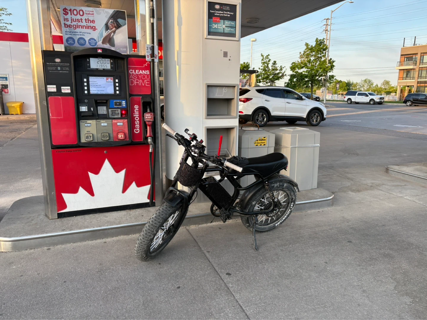 Black Fat Tire Electric Bike