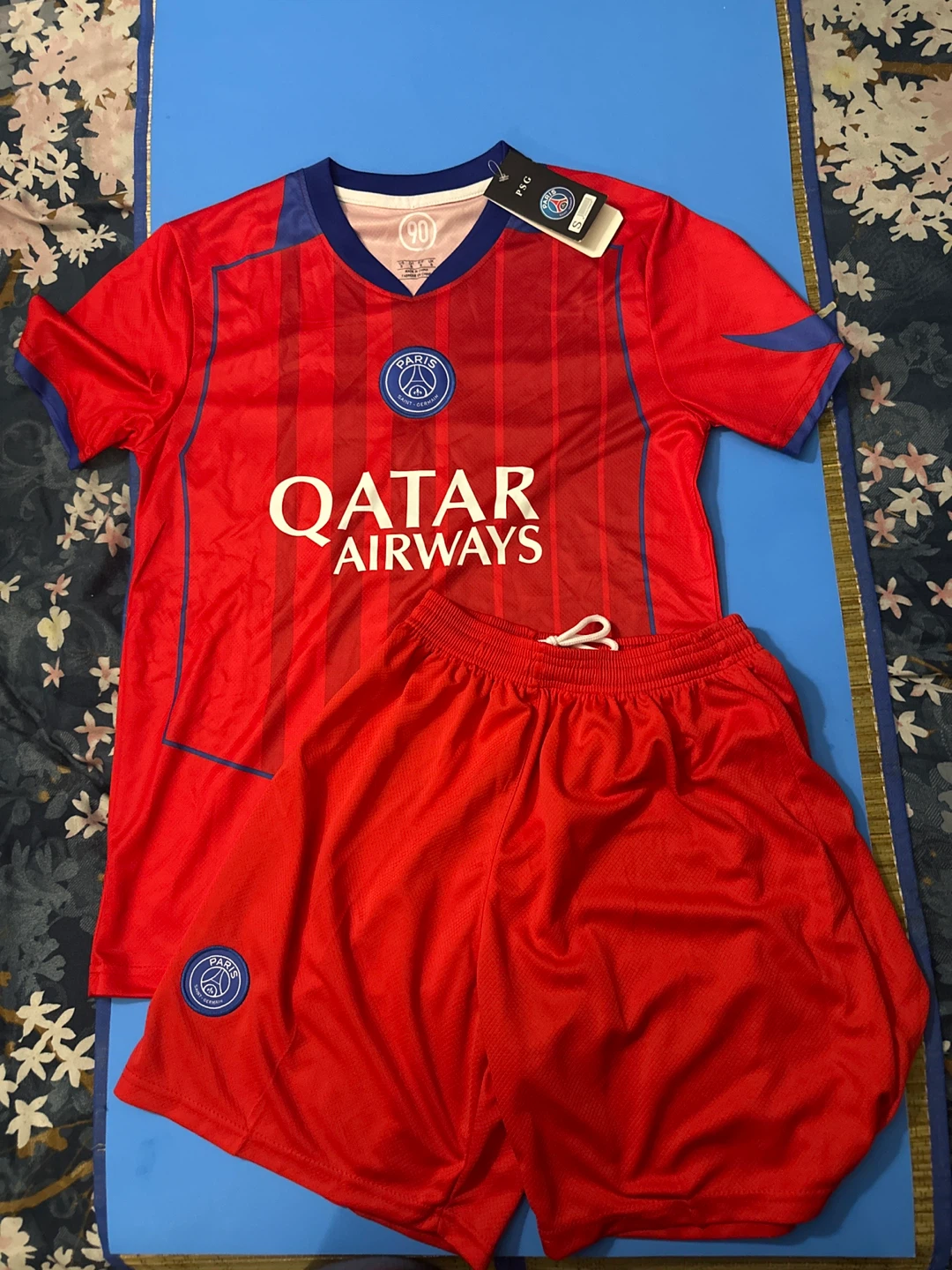 Paris Saint-Germain Soccer Jersey & Shorts Set