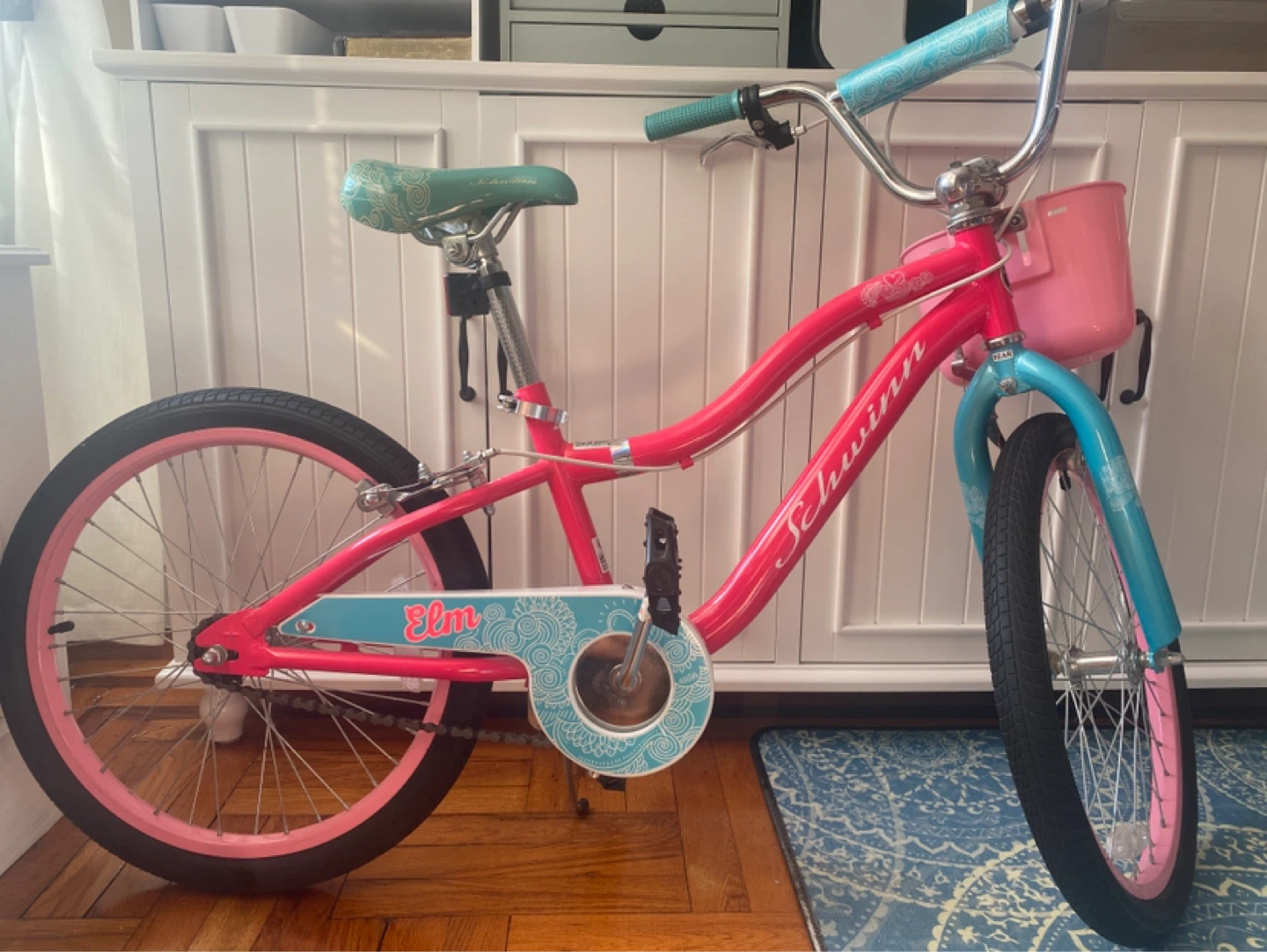 Schwinn Elm Girl's Pink Bike with Training Wheels