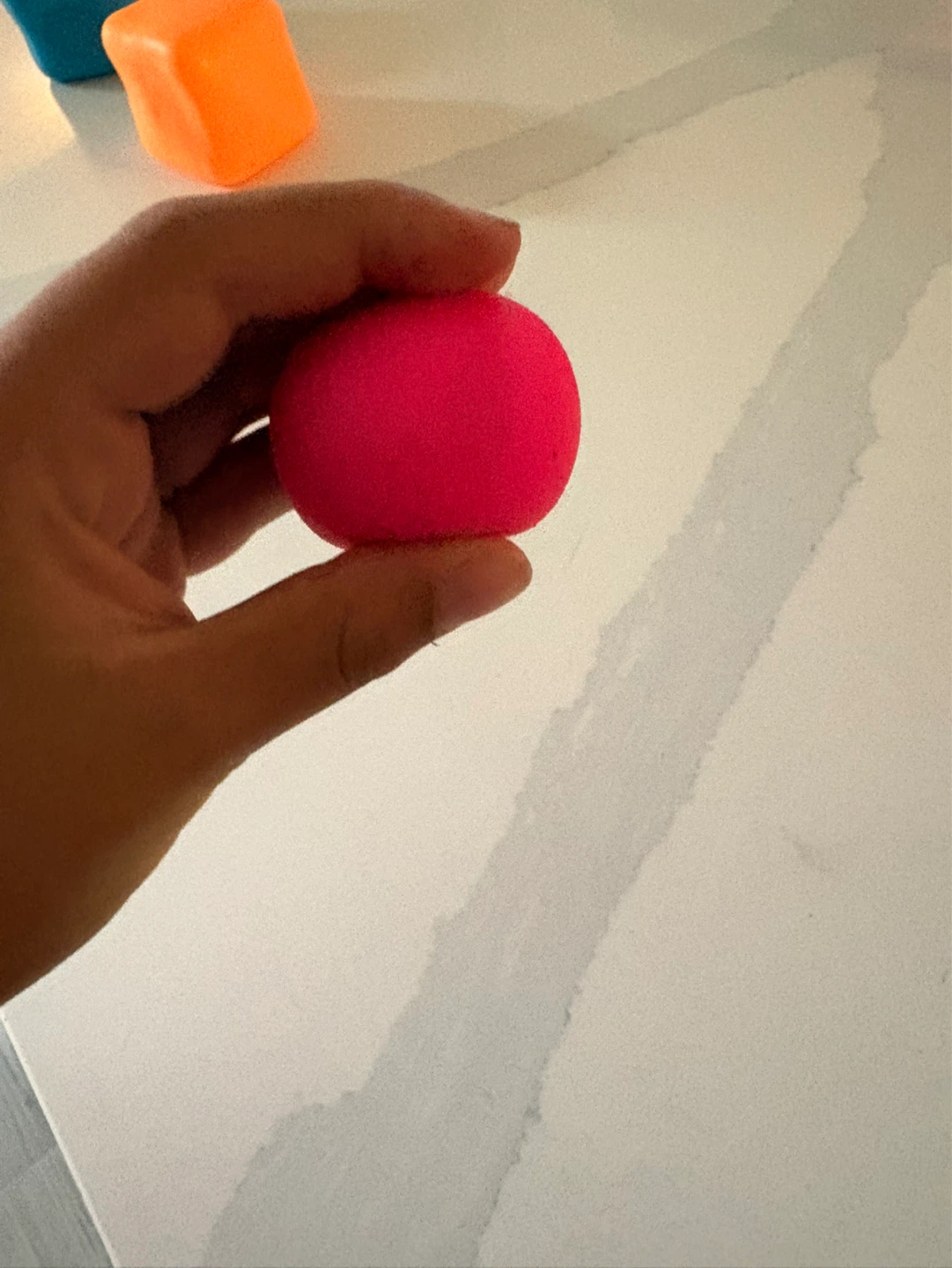 Bright Pink Foam Ball