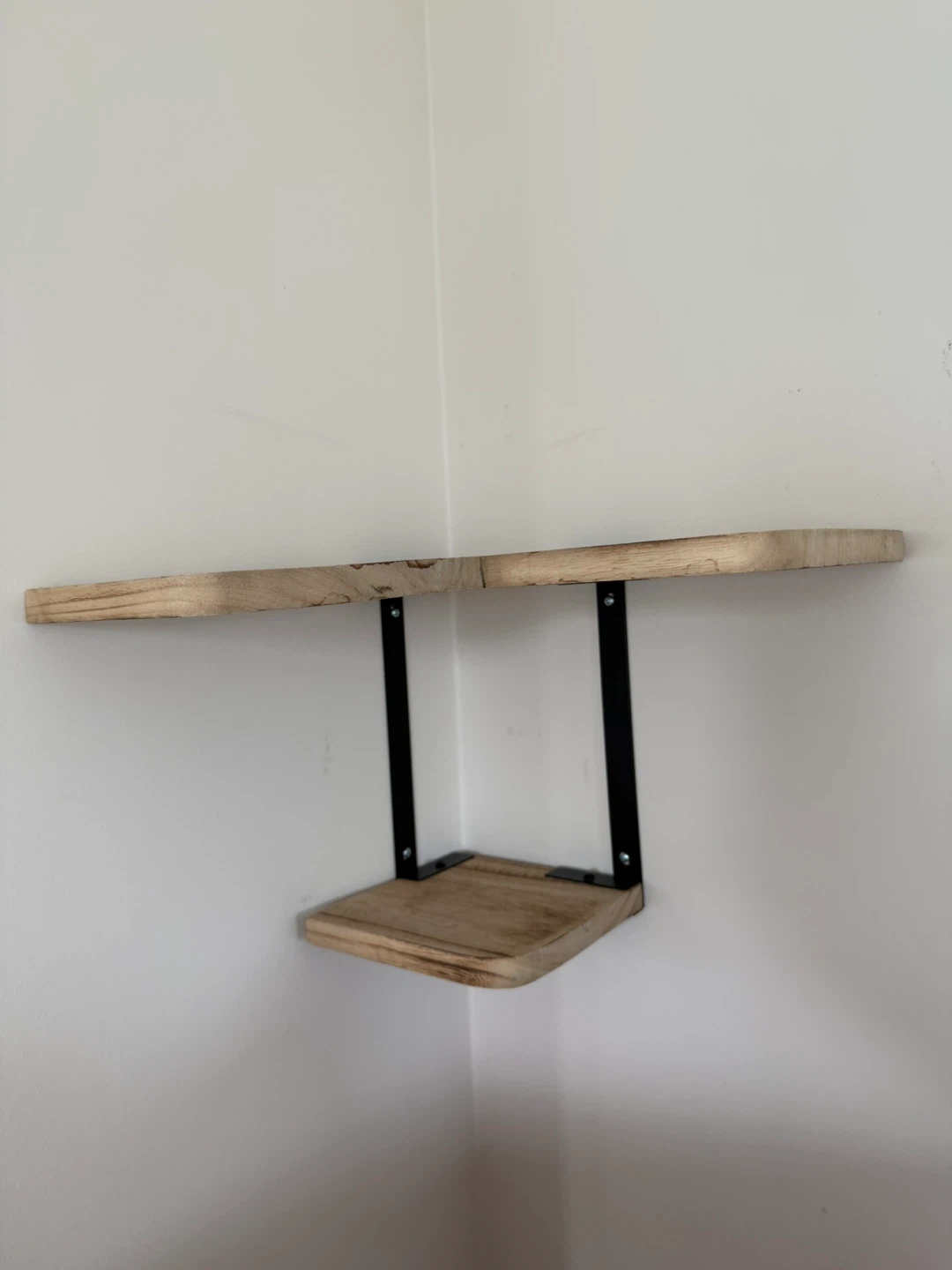 Wooden Corner Shelf - photo 2