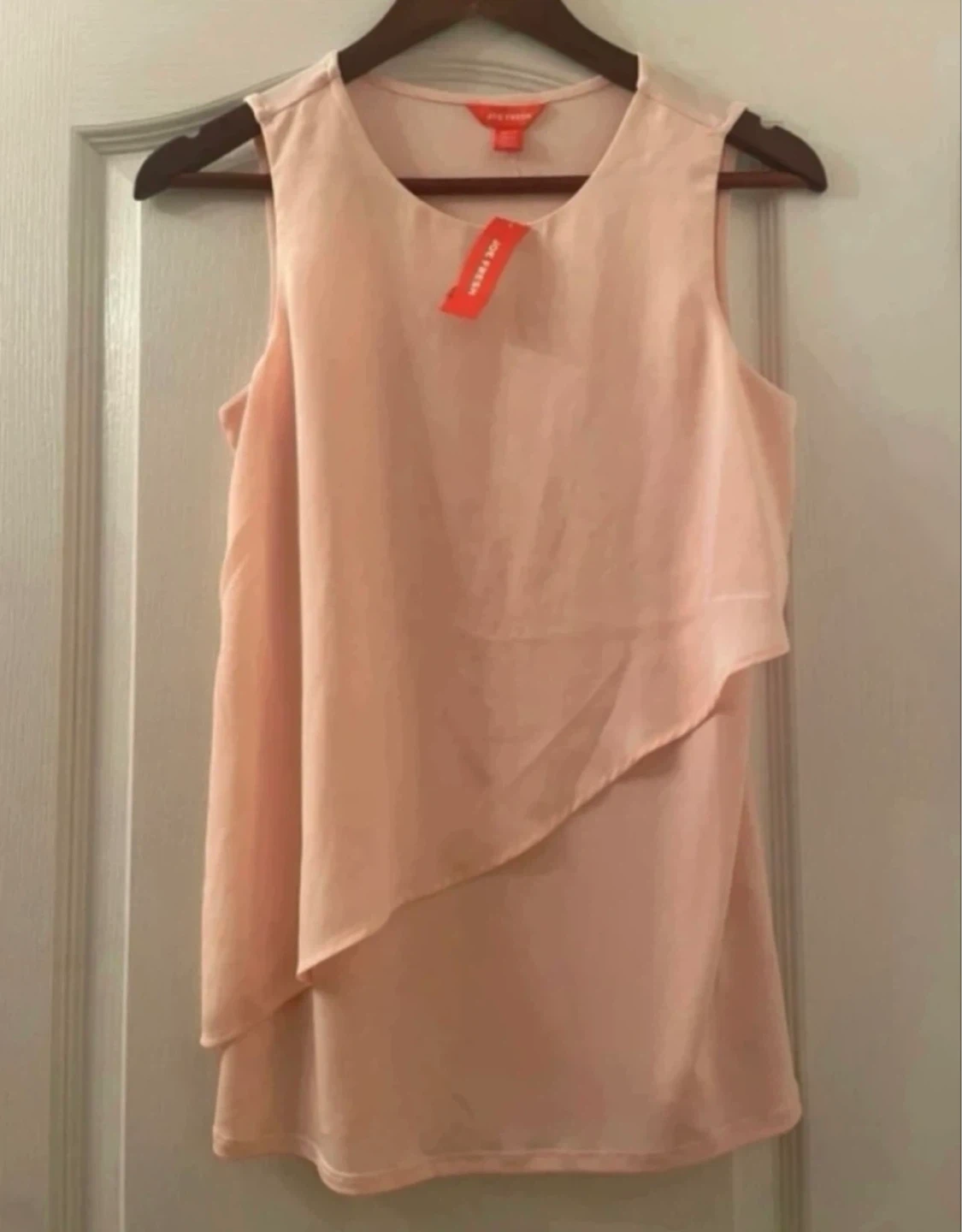 Brand New Joe Fresh Blush Pink Sleeveless Blouse