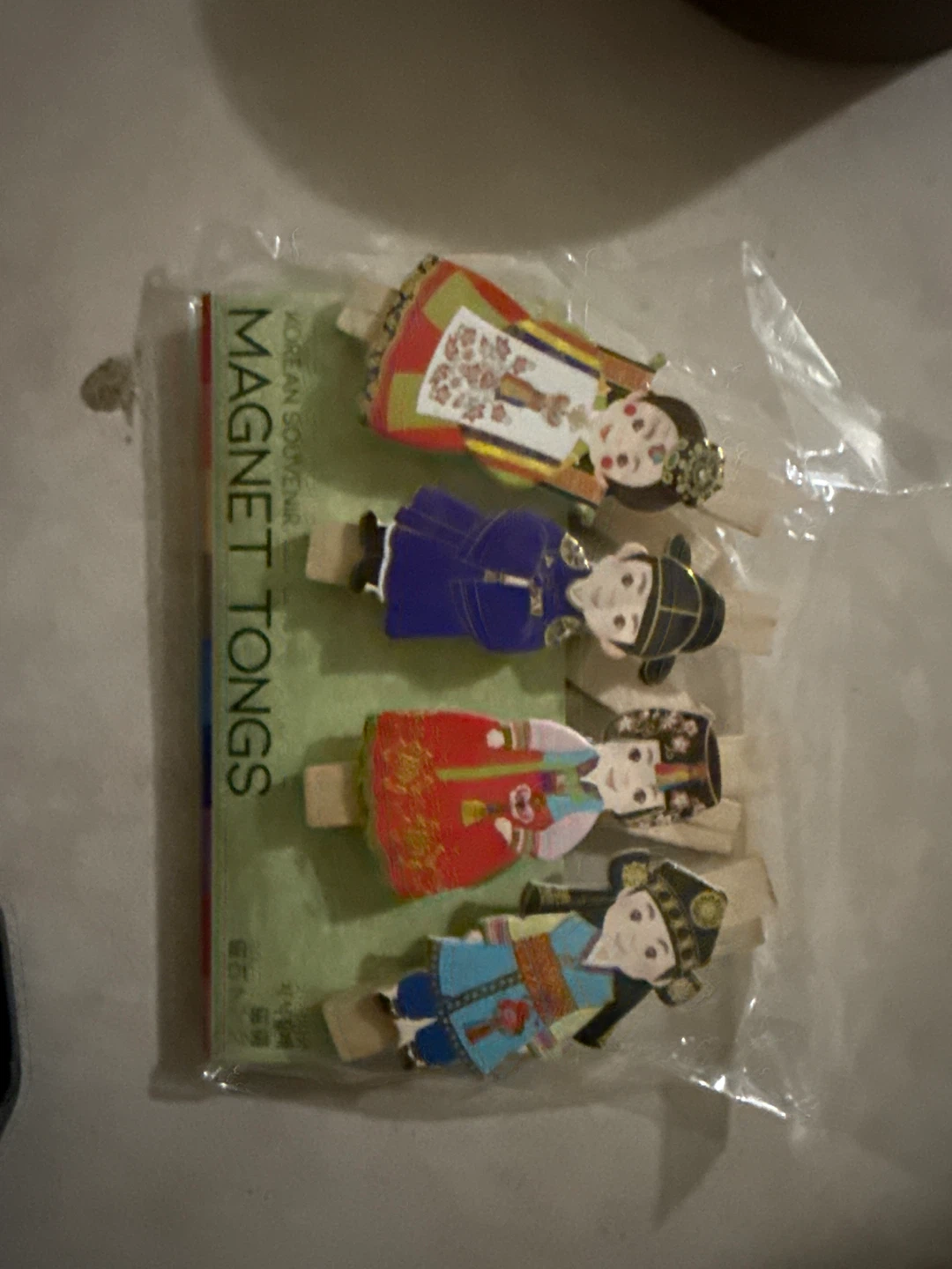 Jegong Korean Souvenir Magnet Tongs
