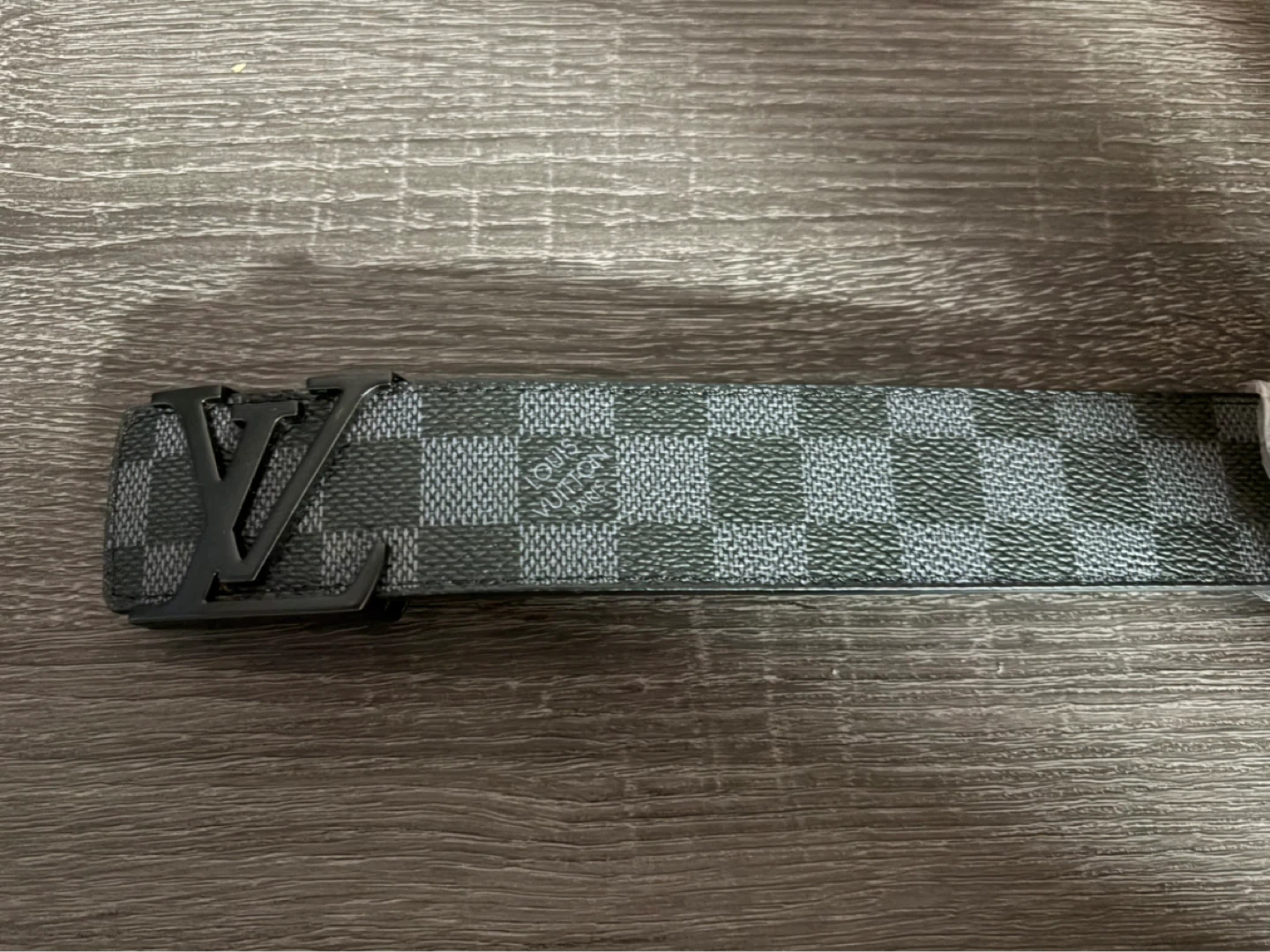 Louis Vuitton Damier Graphite Belt - photo 2