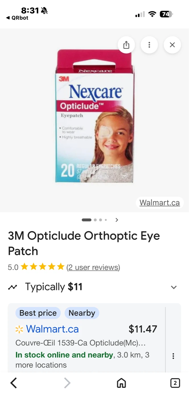 Nexcare eye patches -20 total - photo 2