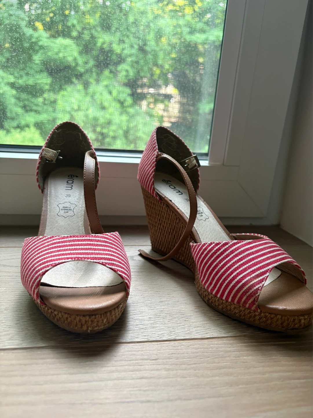 Wedge Sandals - Size 39