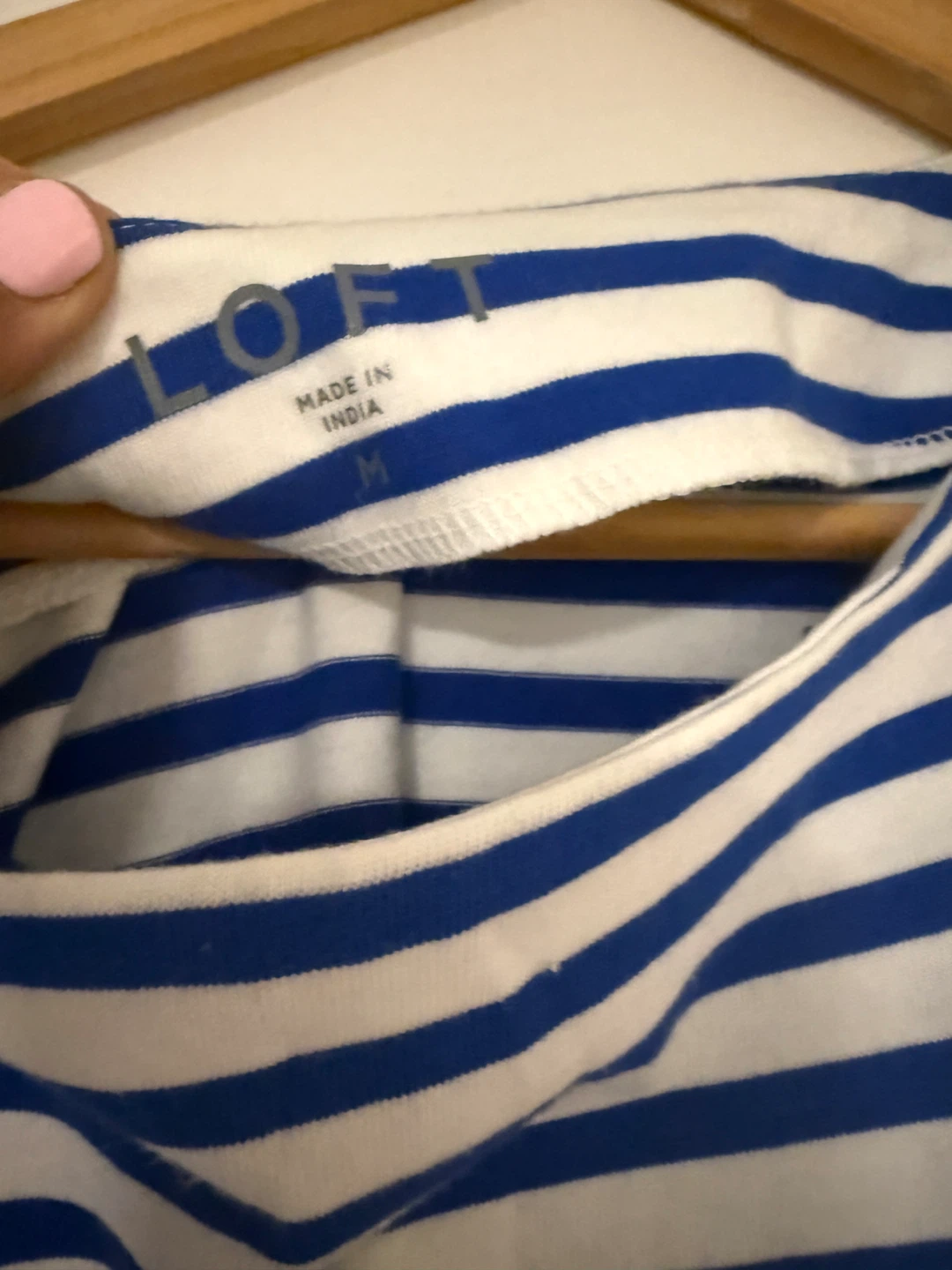 Loft Striped Top Size M - photo 3