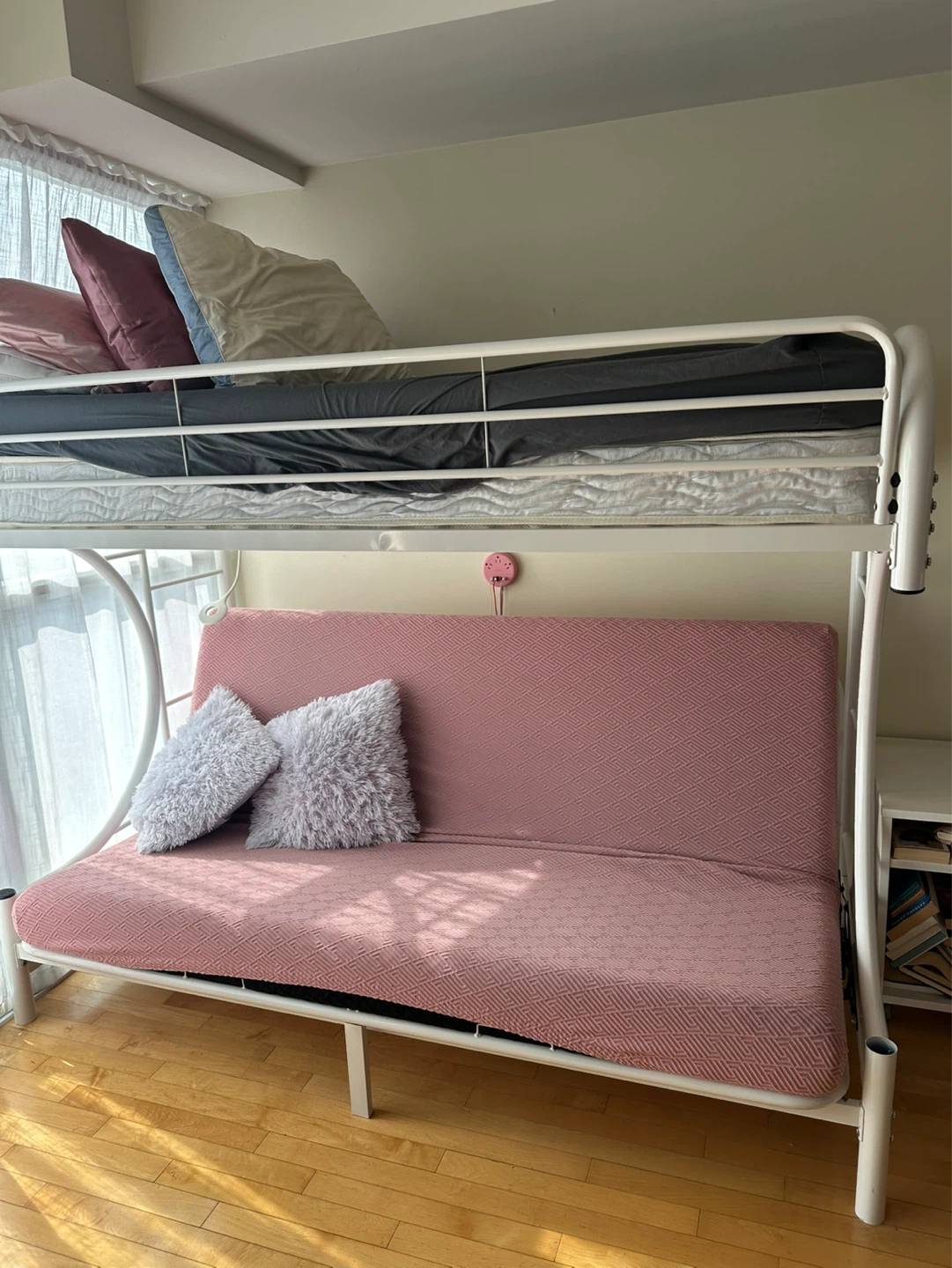 Twin Over Full Futon Bunk Bed - photo 2