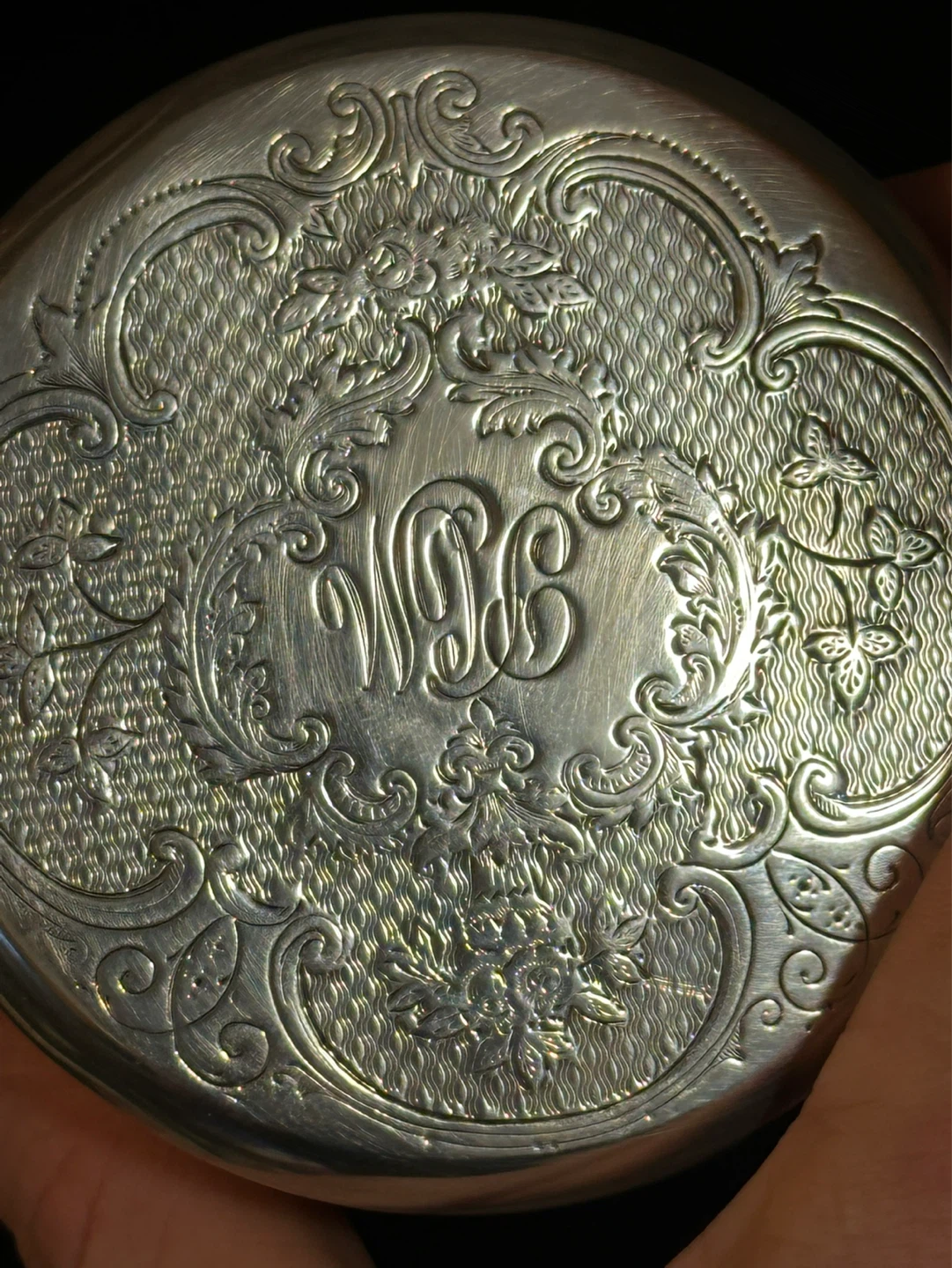 Goldsmiths&Silversmiths Co Edwardian Sterling Vanity Jars - photo 4