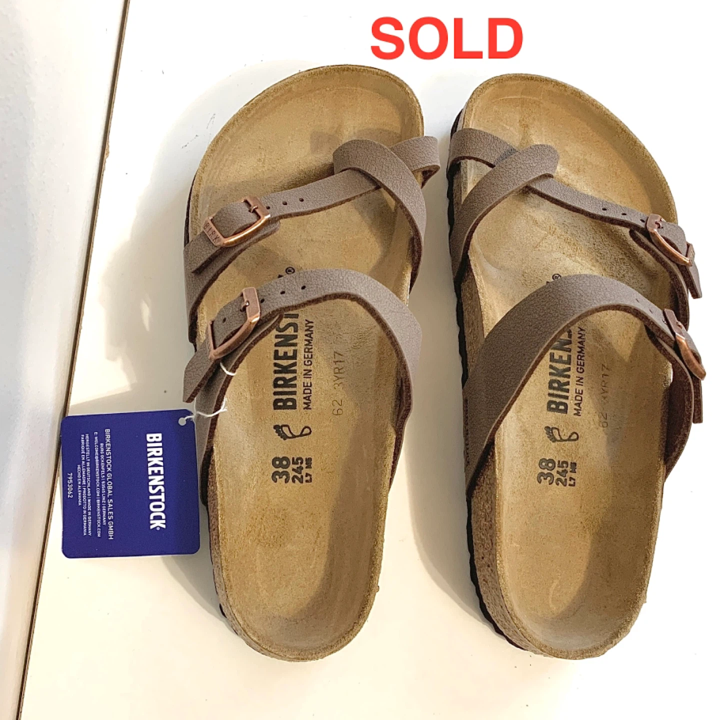 Birkenstock Mayari Sandal Size 36, 37, 38 Womens Regular Fit NEW - photo 2