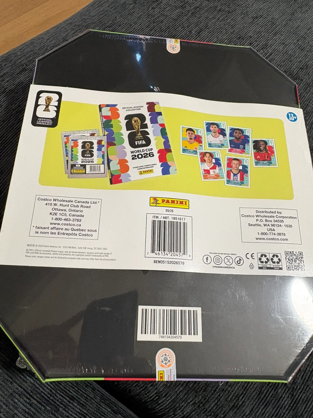 2026 Panini FIFA World Cup Hard Cover Book - photo 2