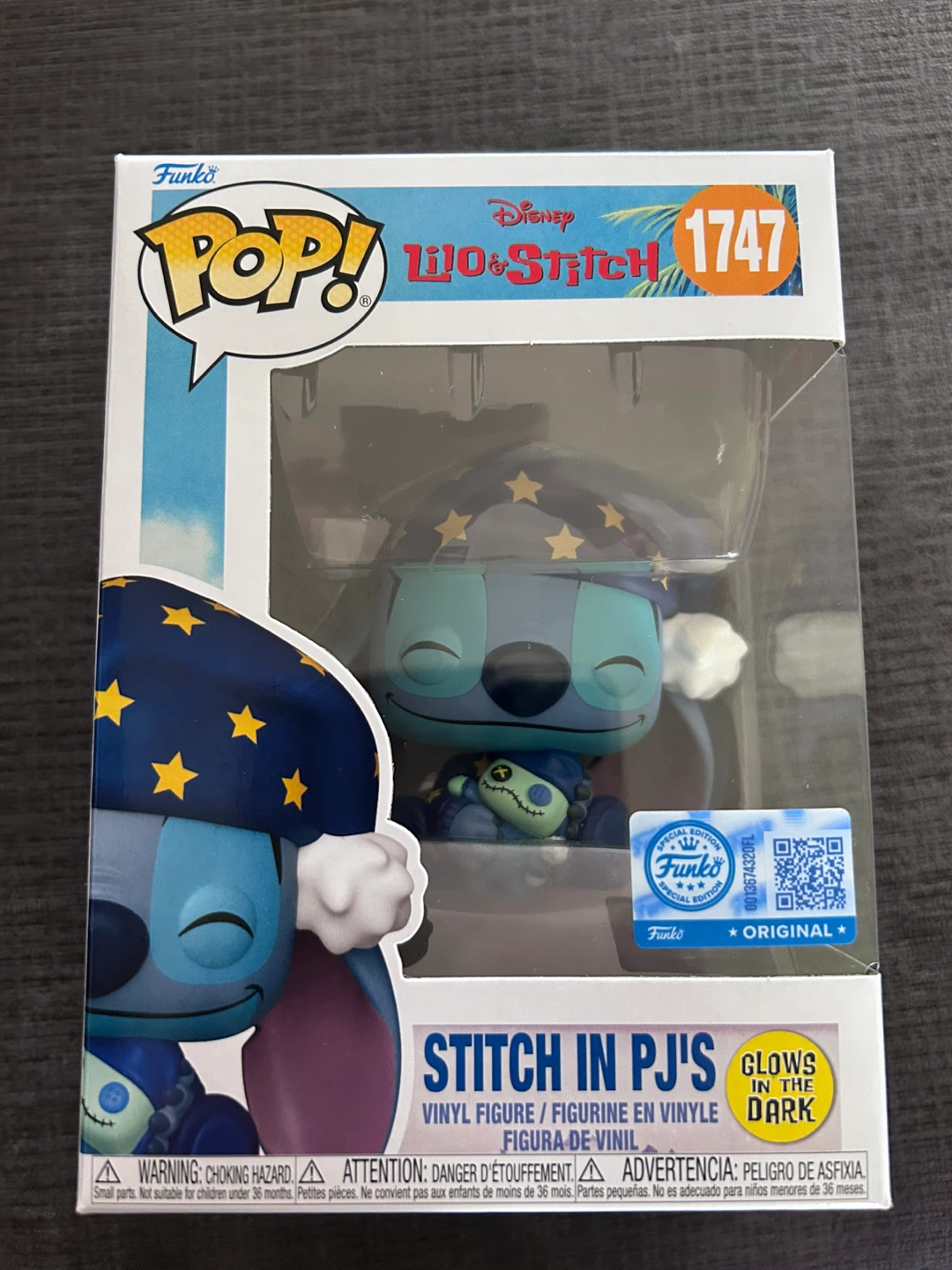 Funko Pop! Stitch in PJ's Figure #1747