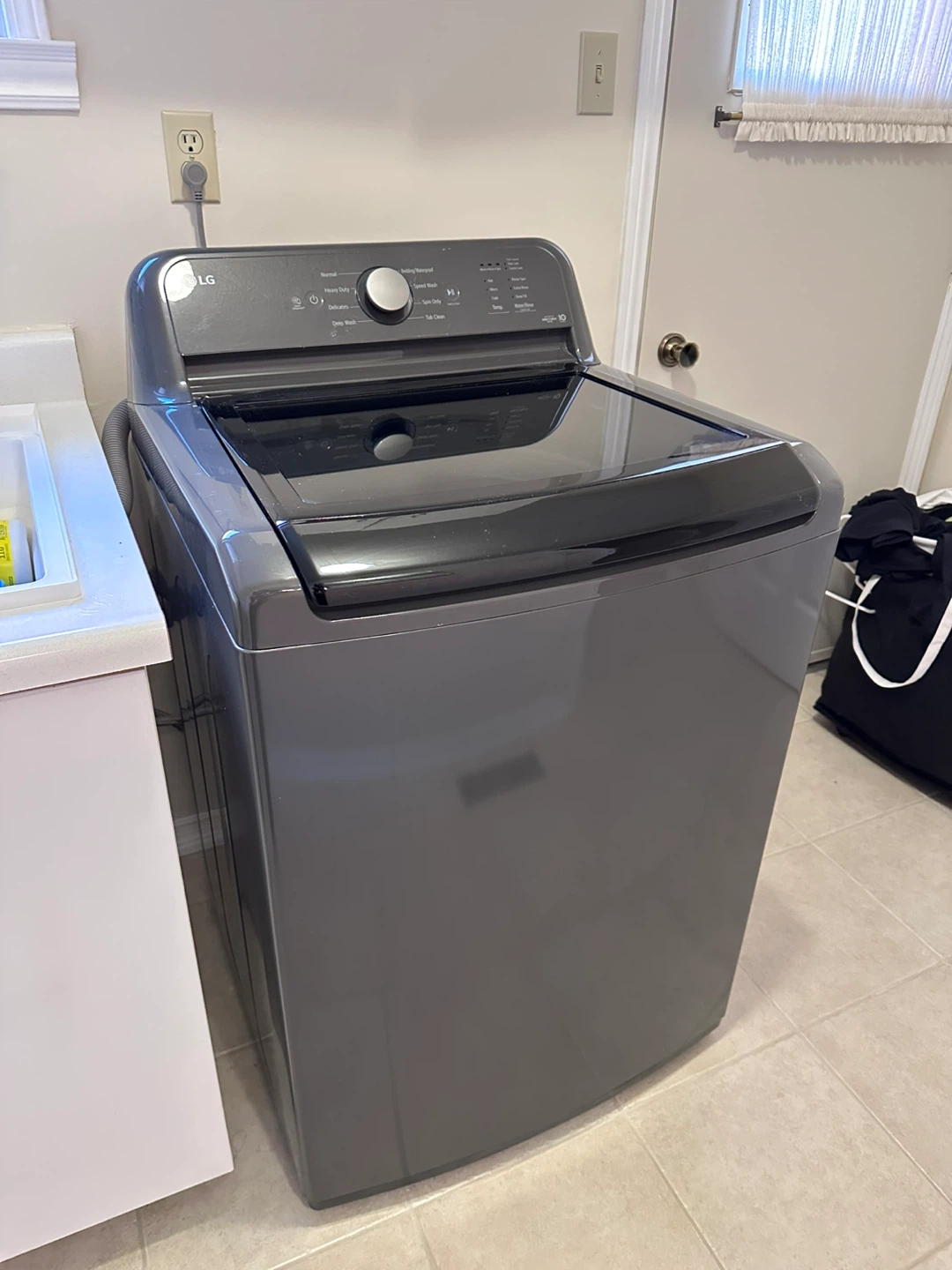 lG washing machine like new - photo 2