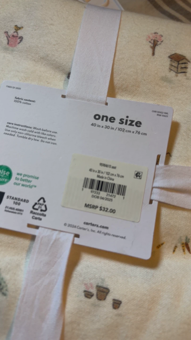 Carter's Baby Swaddle Blanket - photo 2