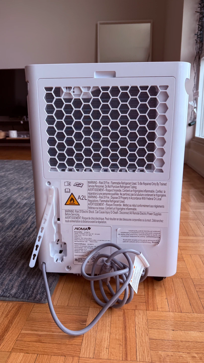 NOMA High Efficiency Smart WiFi 35 Pint Dehumidifier - photo 5
