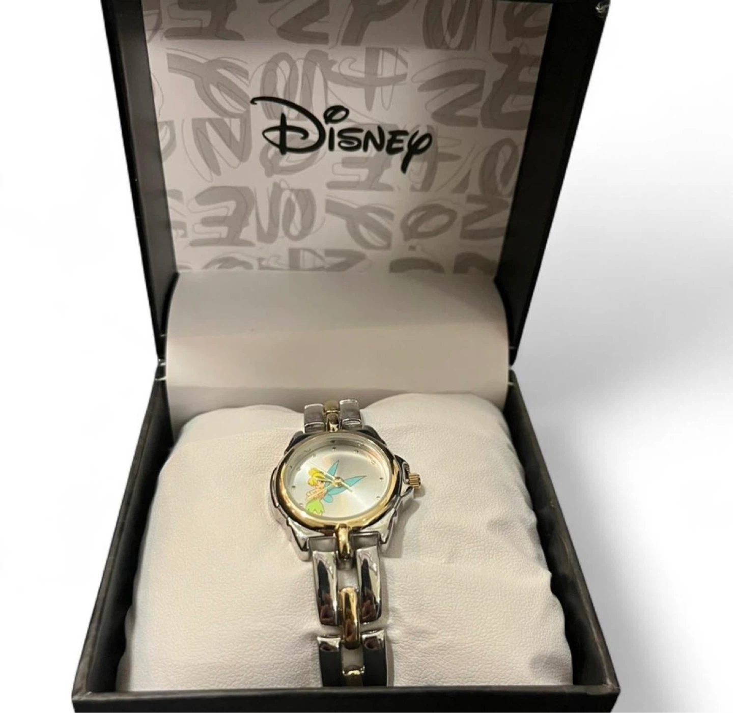 Disney Tinkerbell Watch - Silver and Gold Tone