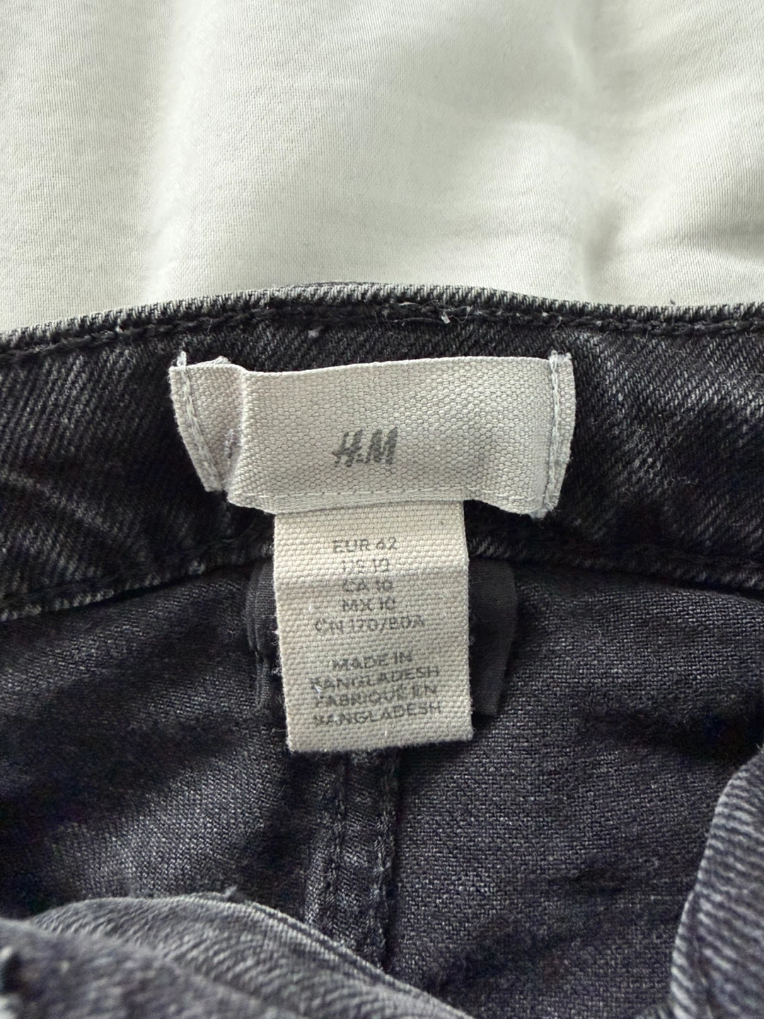 H&M Charcoal Grey Wide Leg Jeans - photo 4
