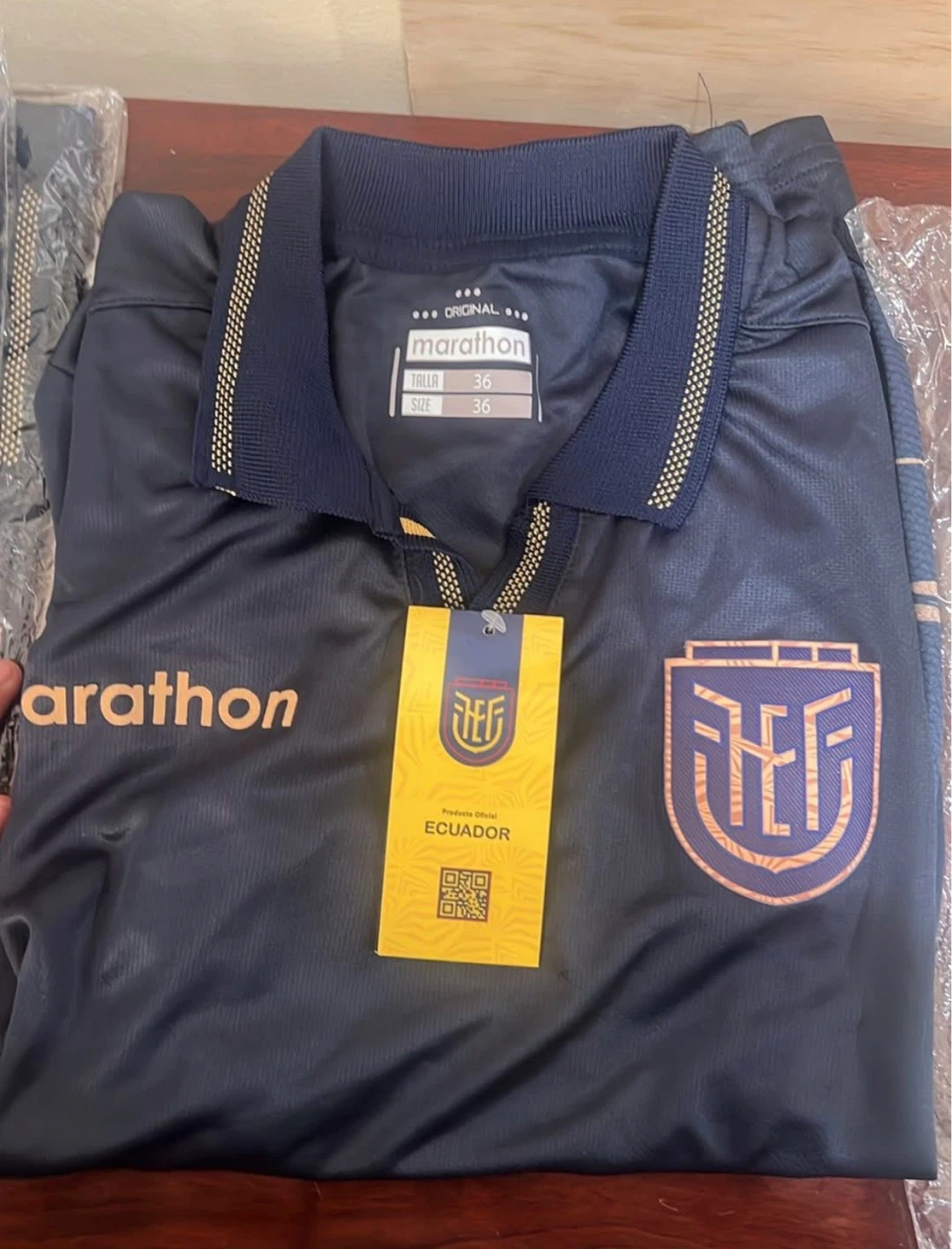 Marathon Ecuador Soccer Jersey